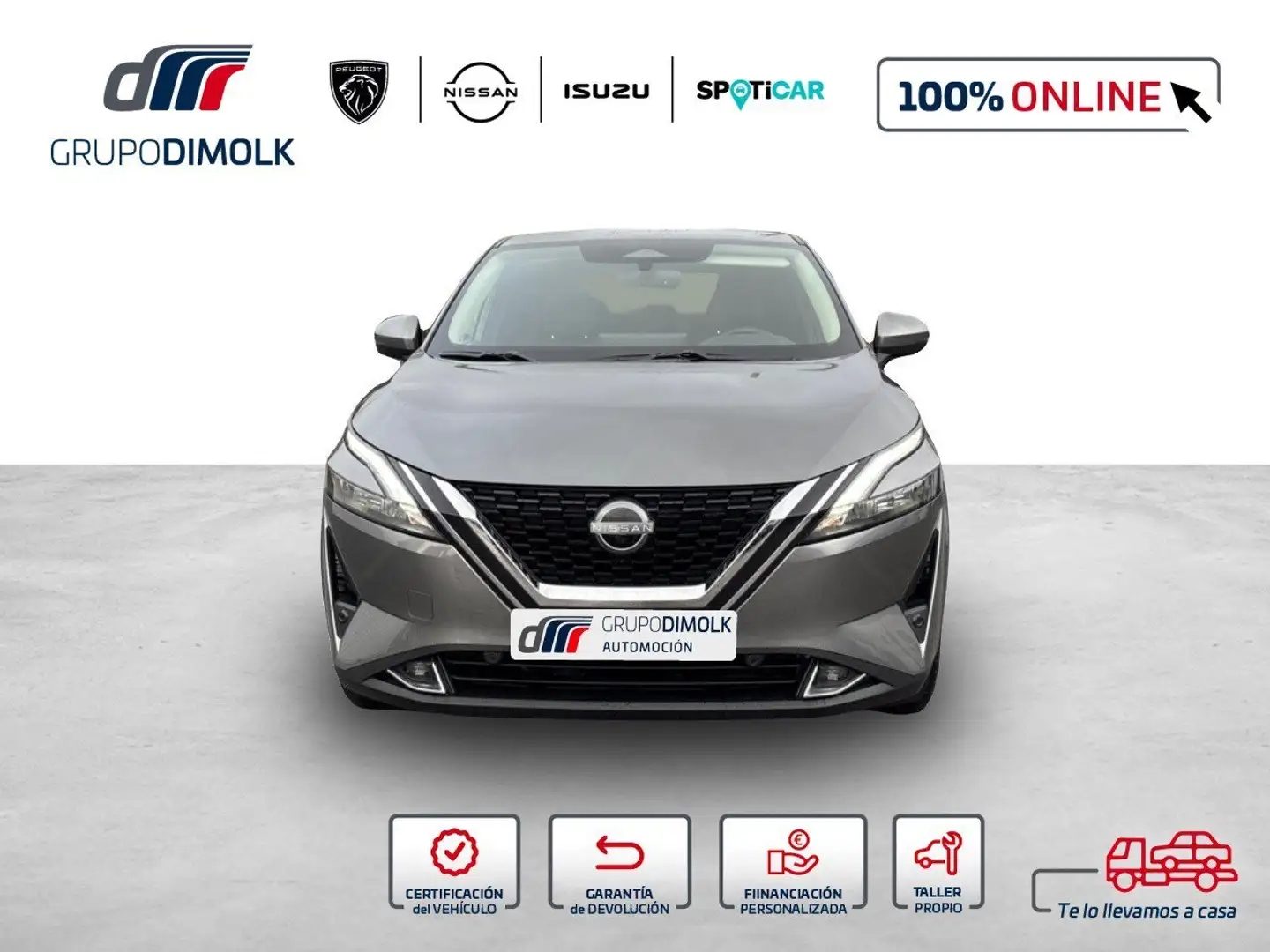 Nissan Qashqai 1.3 DIG-T mHEV 12V N-Connecta 4x2 Aut. 116kW Grau - 2
