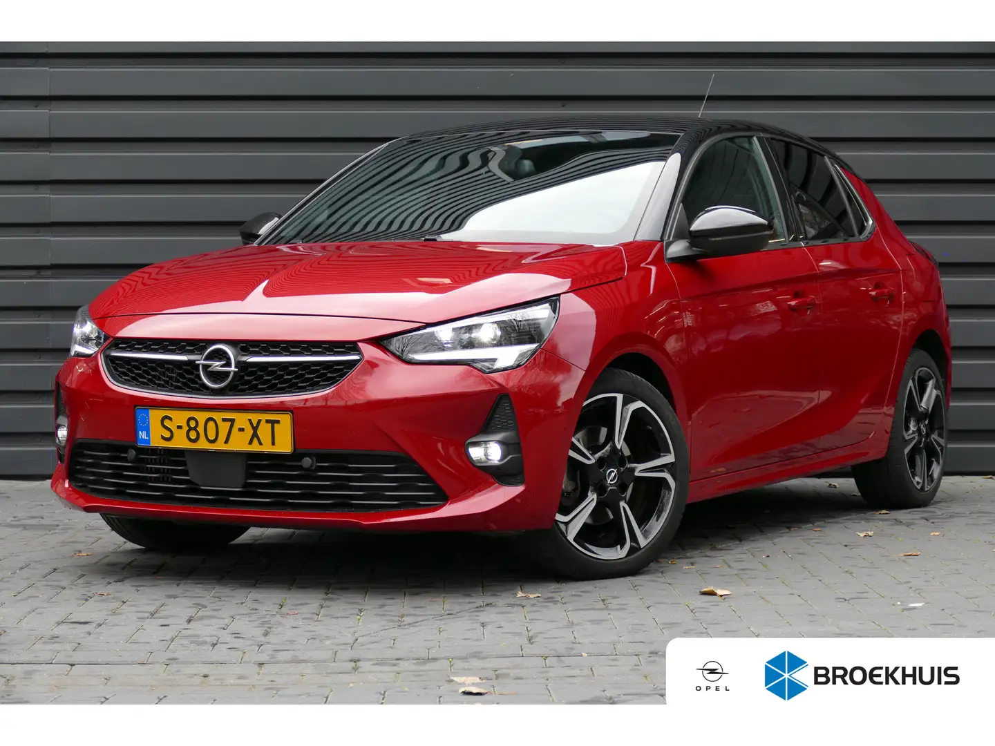 Opel Corsa 1.2 TURBO 100PK 5-DRS GS / NAVI / ALCANTARA / LED Rouge - 1