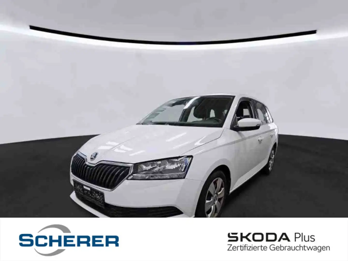 Skoda Fabia Combi Active 1.0 MPI DAB BT KLIMA Weiß - 1