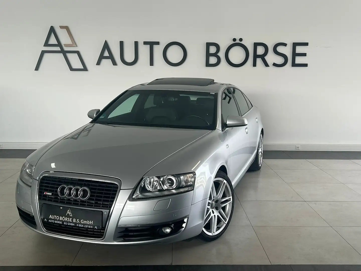 Audi A6 Lim. 3.0 TDI qu. S Line*NAVI*LEDER*ESSD*XENON Silber - 1