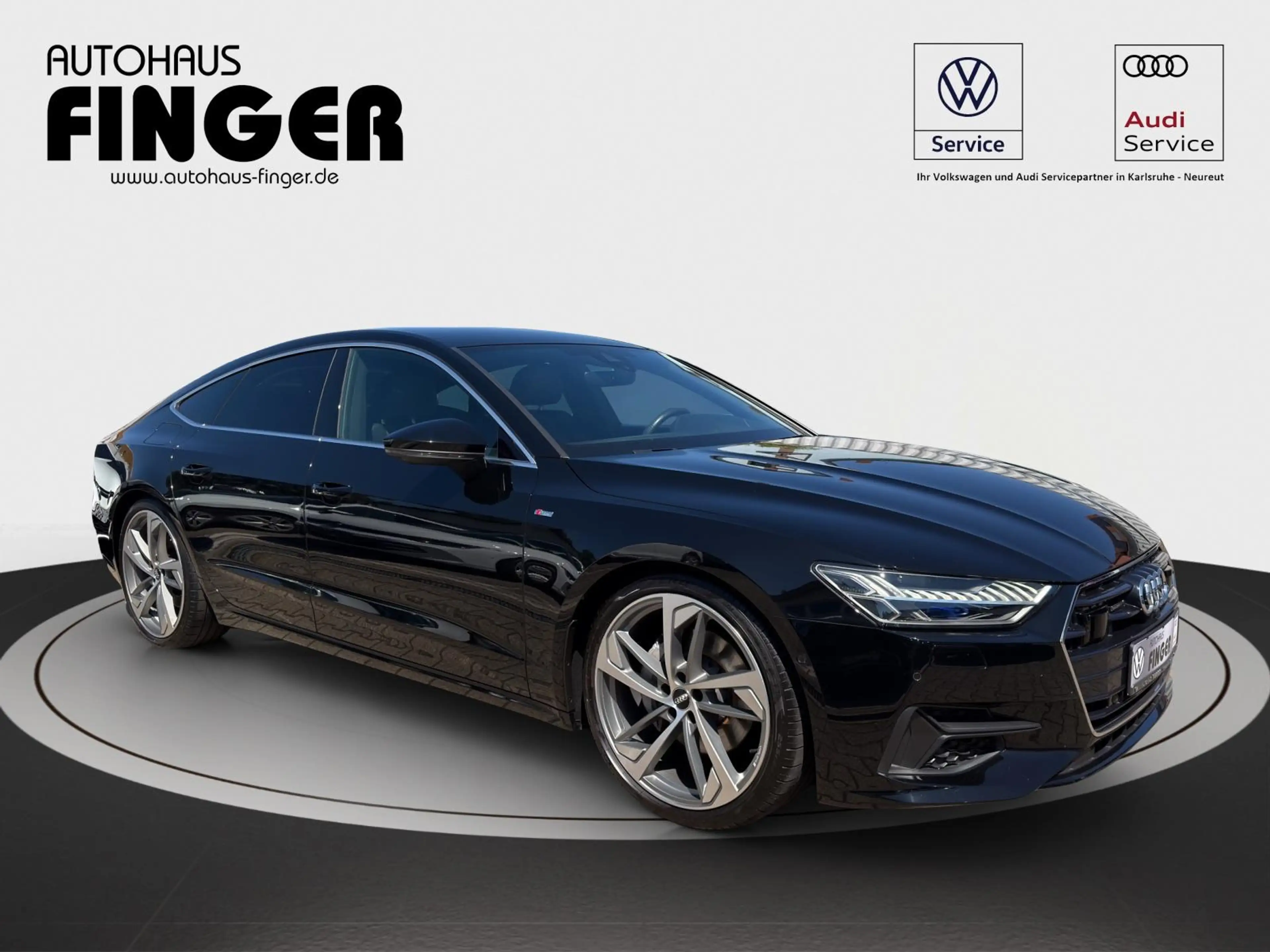 Audi A7 45 TDI quattro S line*HD-Matrix/HUD/21"/360°* — photo 7