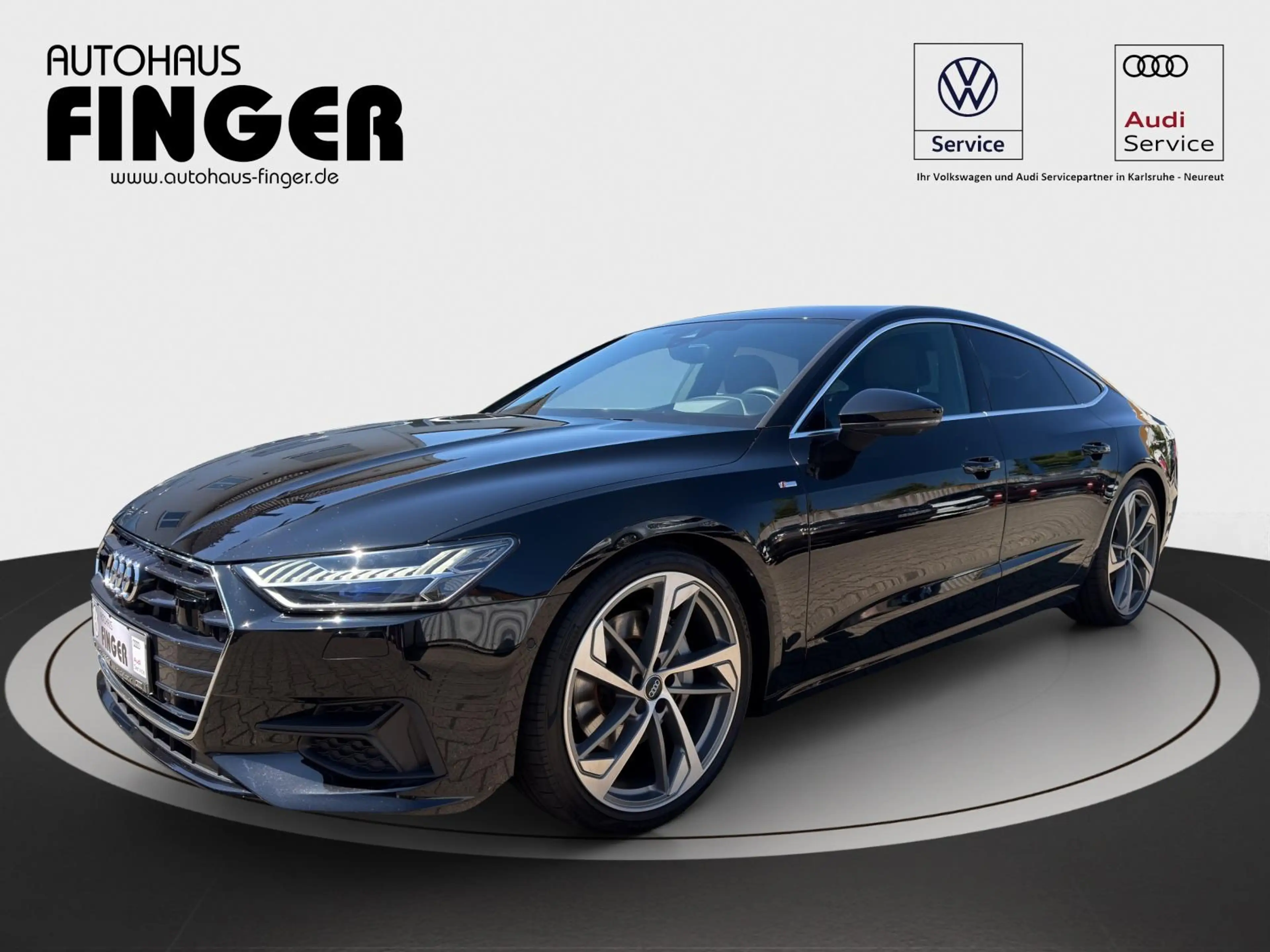 Audi A7 45 TDI quattro S line*HD-Matrix/HUD/21"/360°* — photo 2