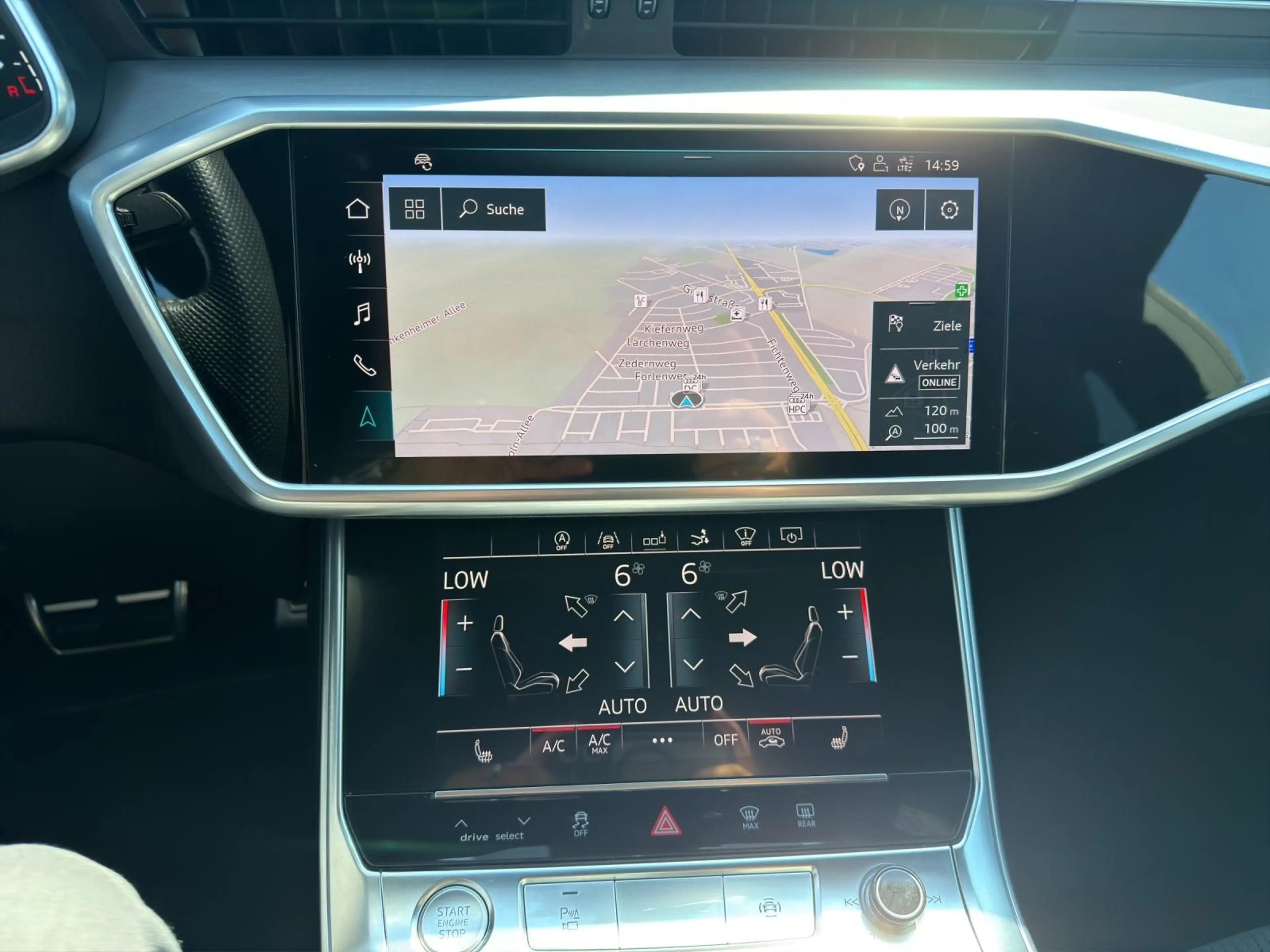 Audi A7 45 TDI quattro S line*HD-Matrix/HUD/21"/360°* — photo 15