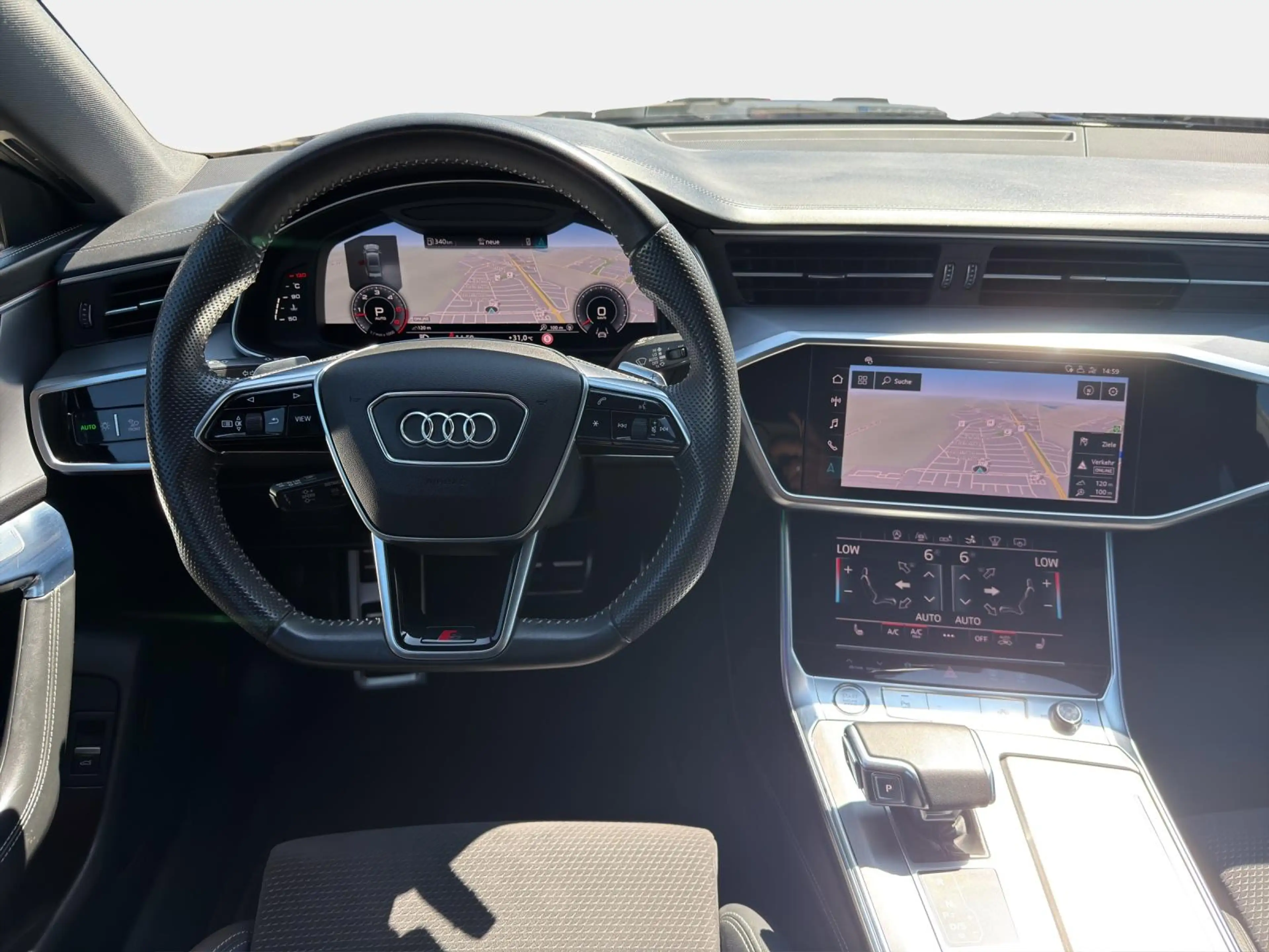 Audi A7 45 TDI quattro S line*HD-Matrix/HUD/21"/360°* — photo 14