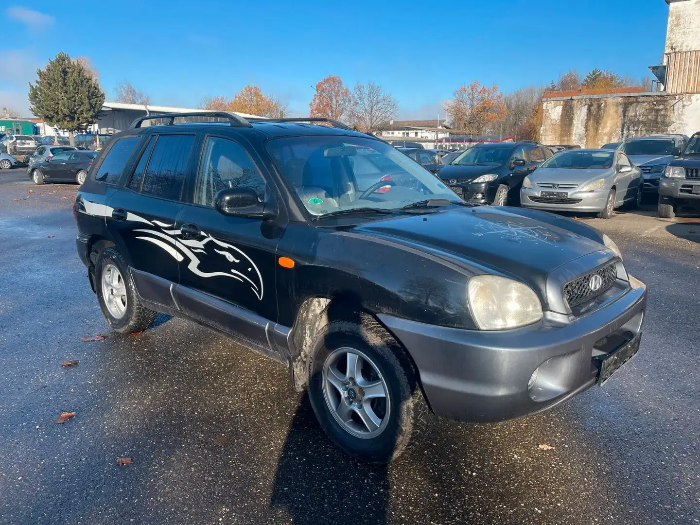 Hyundai SANTA FE 2.4 GLS Schwarz - 2