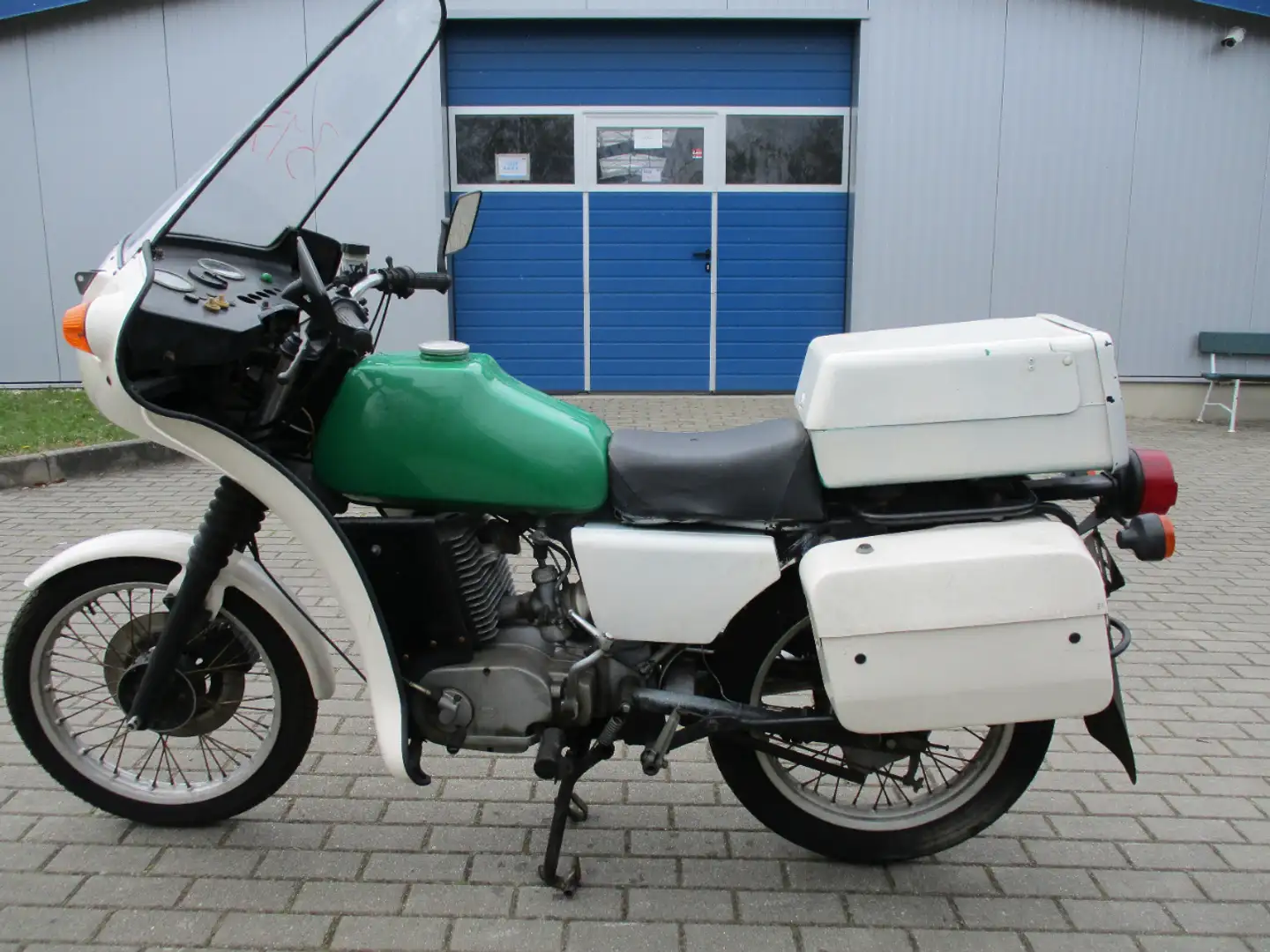 MZ ETZ 250 Volkspolizei Grün - 2