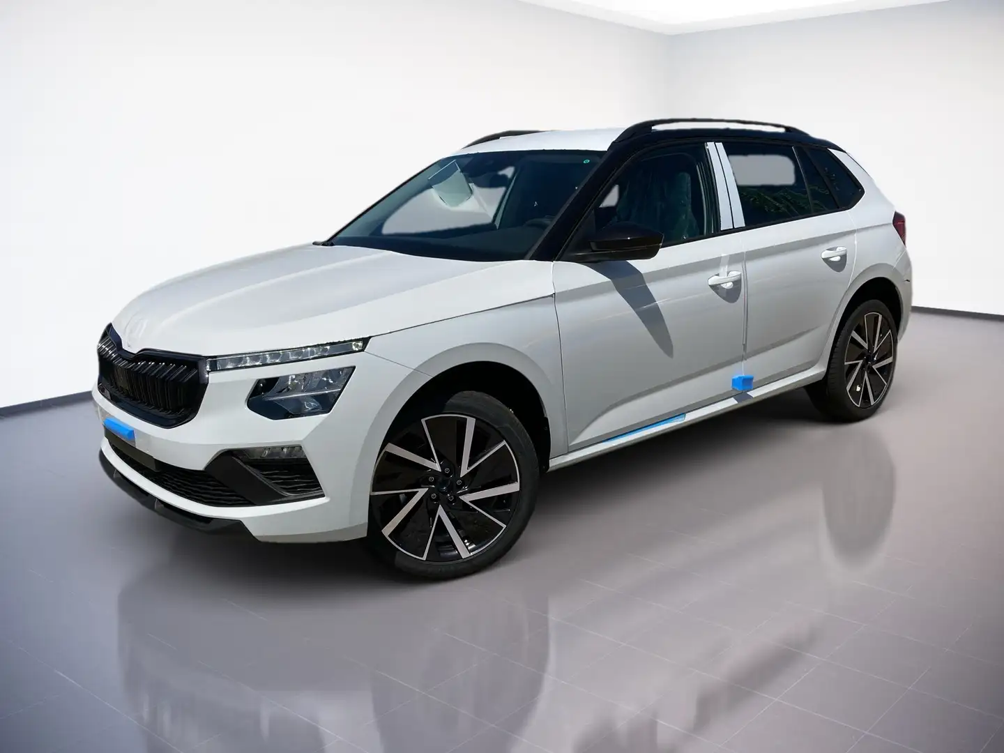 Skoda Kamiq Selection 1.0TSI LightA.DSG.ASSIST.WINTER.LIMITER. Bianco - 2