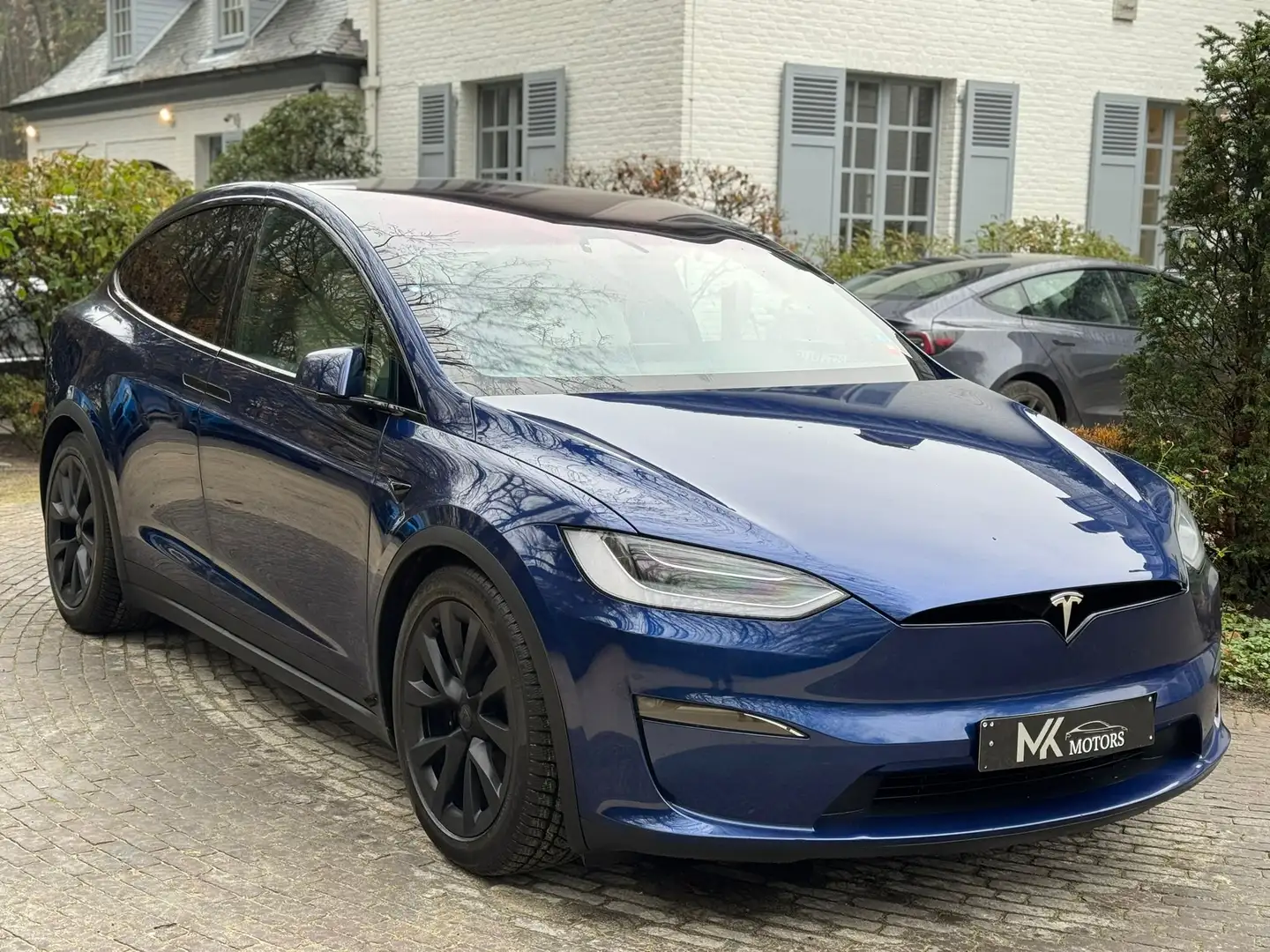 Tesla Model X Long range 2023/ 7PL/Enhanced AP/ Trekhaak/Full. Blauw - 2