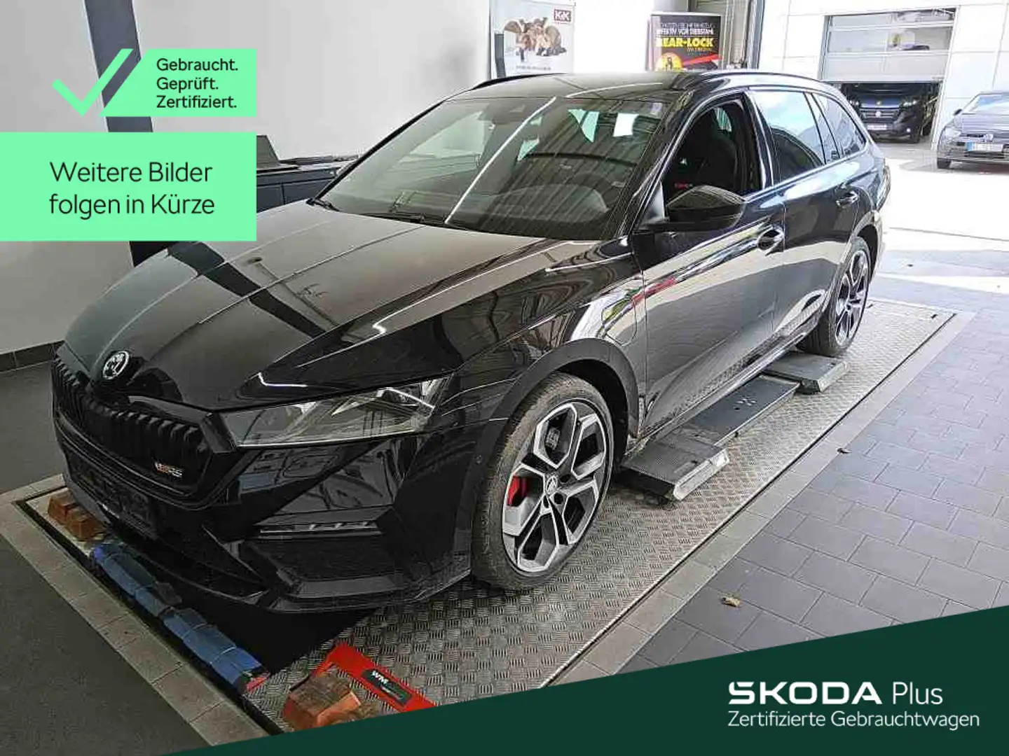 Skoda Octavia RS iV Combi 1.4TSI *NAVI*STDHZG*KAM*HUD* Schwarz - 1