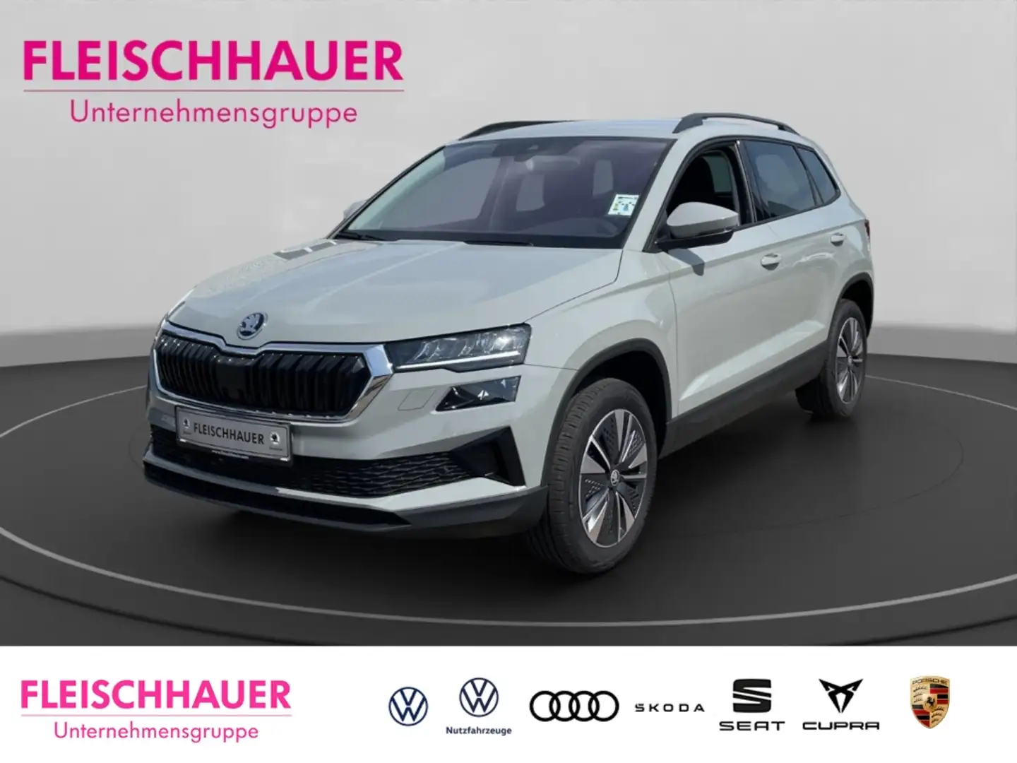 Skoda Karoq 1.5 TSI Selection ACC CARPLAY LED NAVI Grau - 1