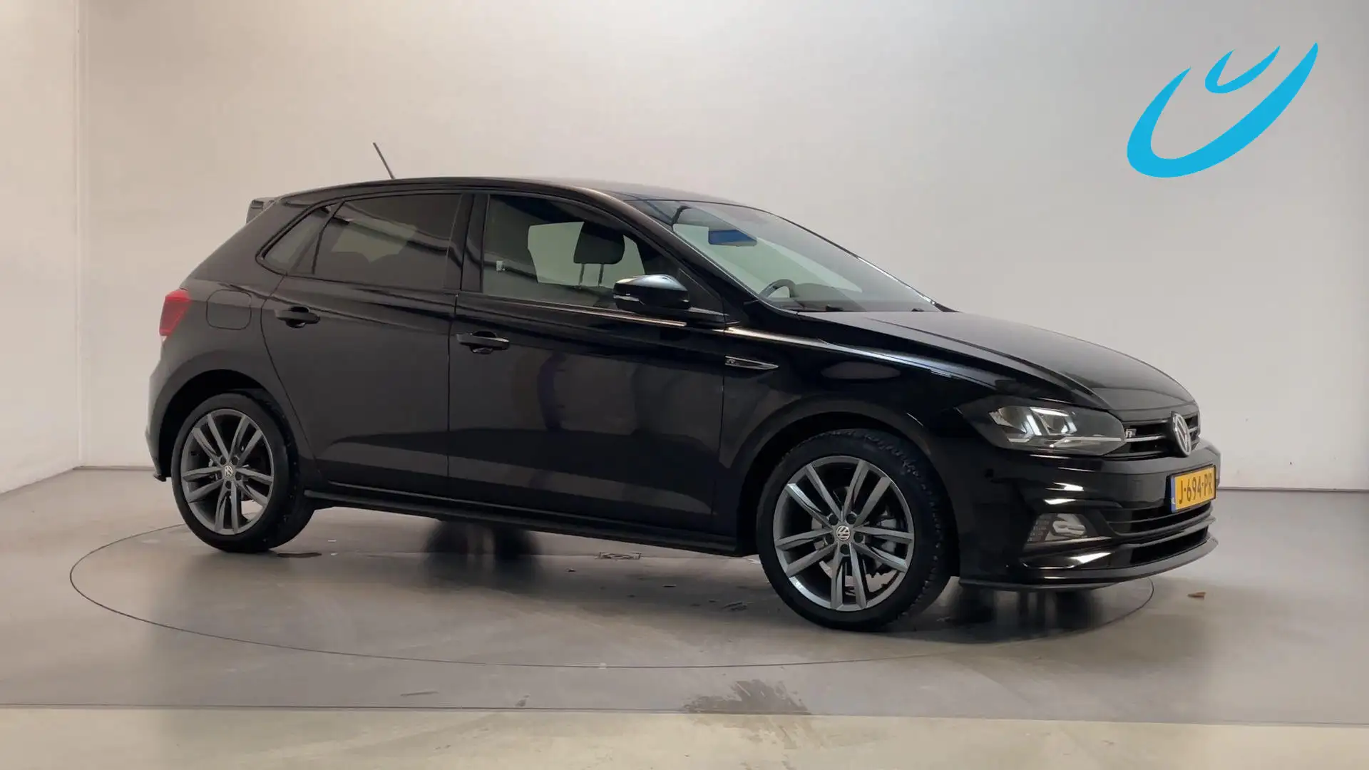 Volkswagen Polo 1.0 TSI 116pk DSG R-Line Highline Virtual Cockpit Zwart - 1
