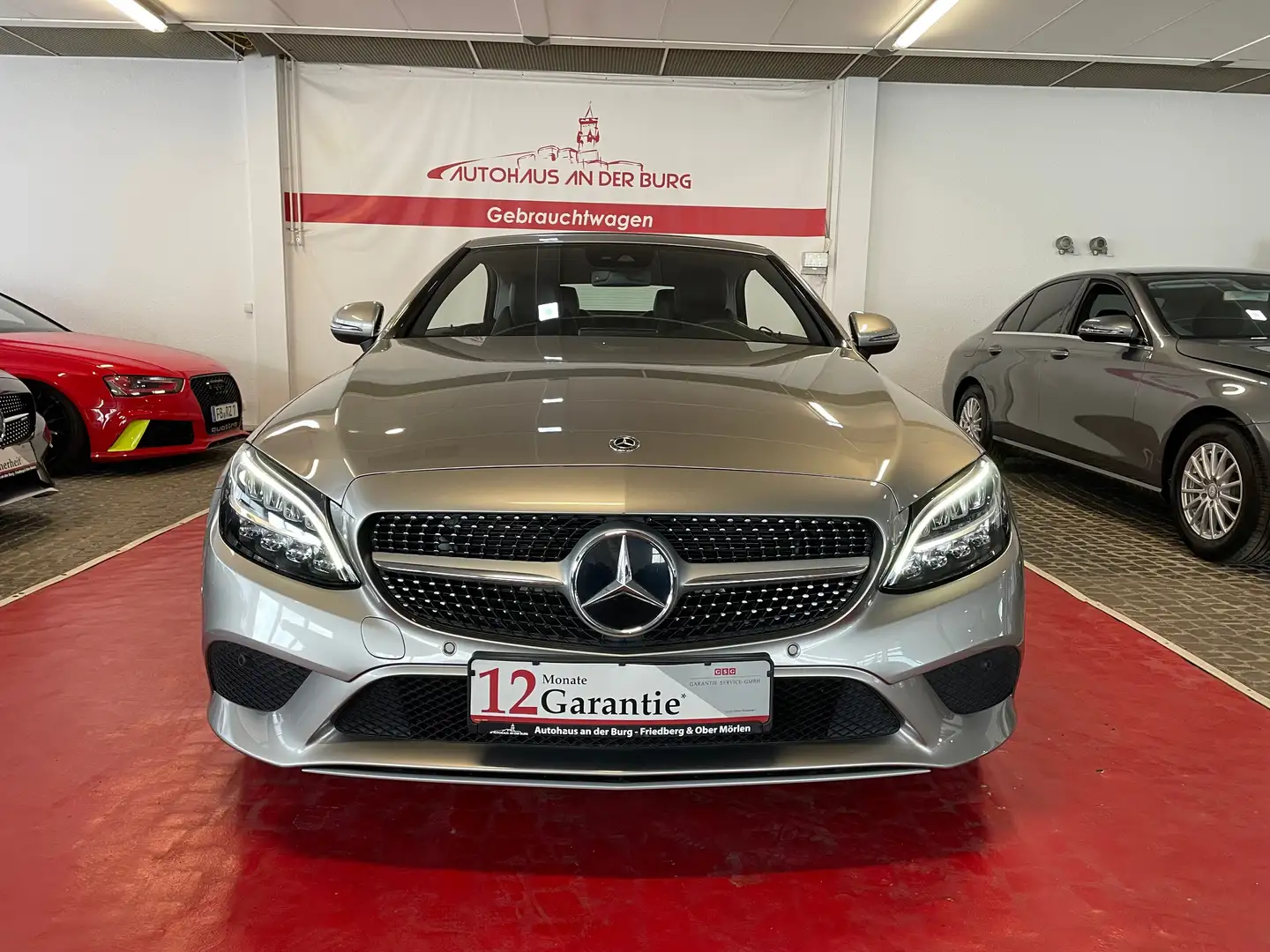 Mercedes-Benz C 220 d - 1 Hand-Scheckheft Gris - 2