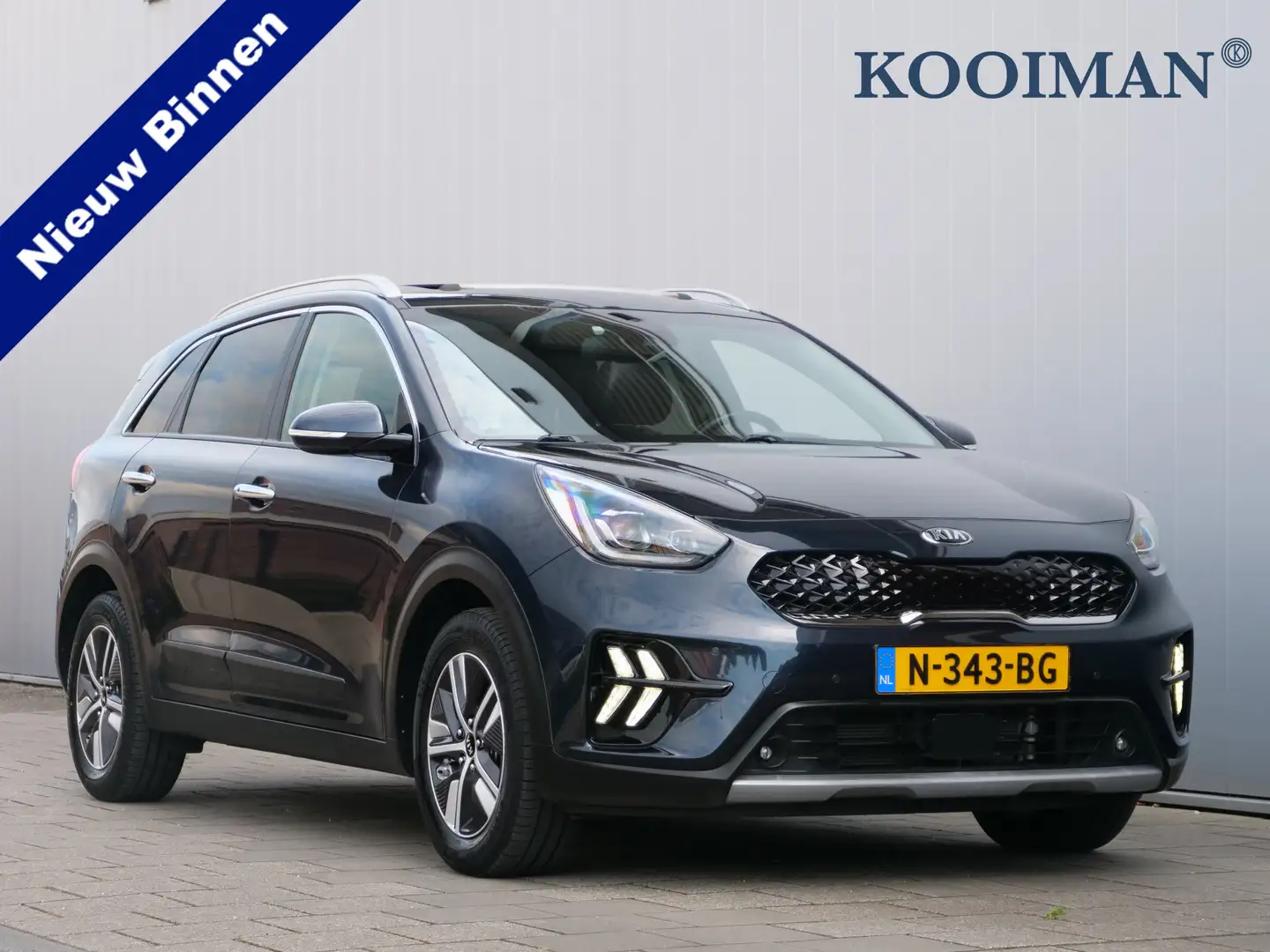 Kia Niro 1.6 GDi 105pk Hybrid DynamicPlusLine Automaat Trek Blauw - 1