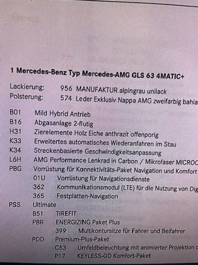 Mercedes-Benz GLS 63 AMG AMG    Production 2024 Grau - 2