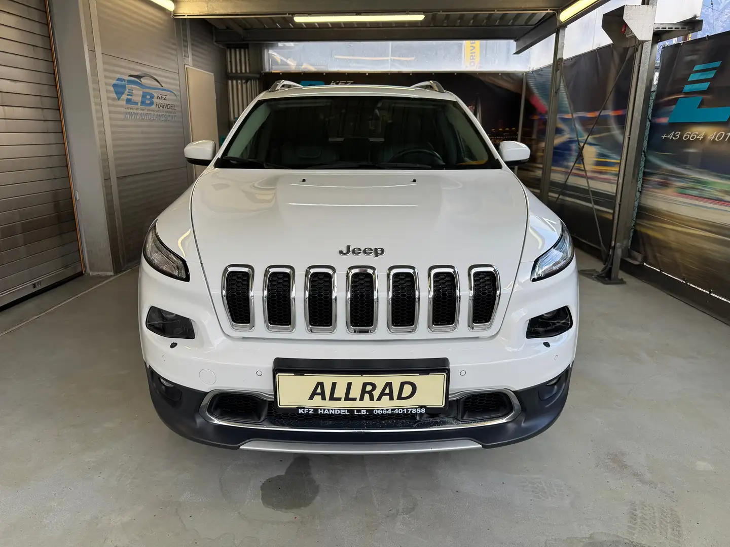 Jeep Cherokee 2,2 MultiJet II AWD Limited Aut. Blanc - 2