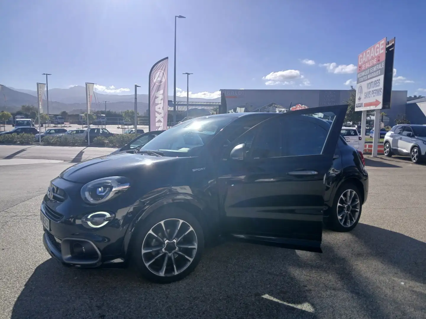 Fiat 500X Sport Schwarz - 1
