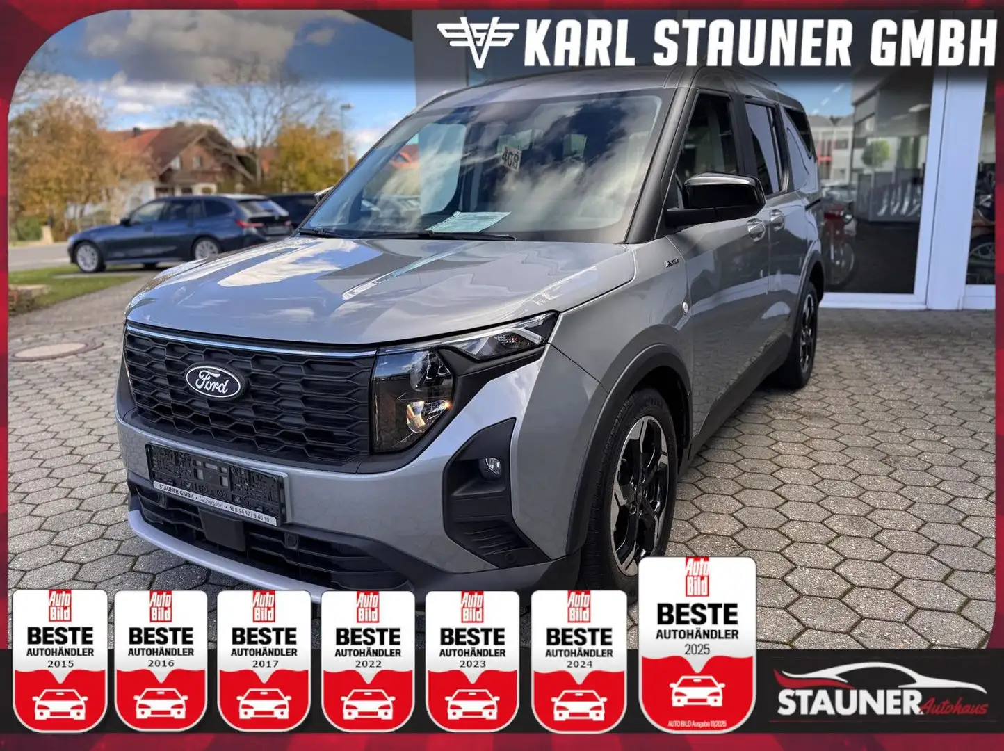 Ford Tourneo Courier Active ABSTANDSTEMP NAVI DAB Grau - 1