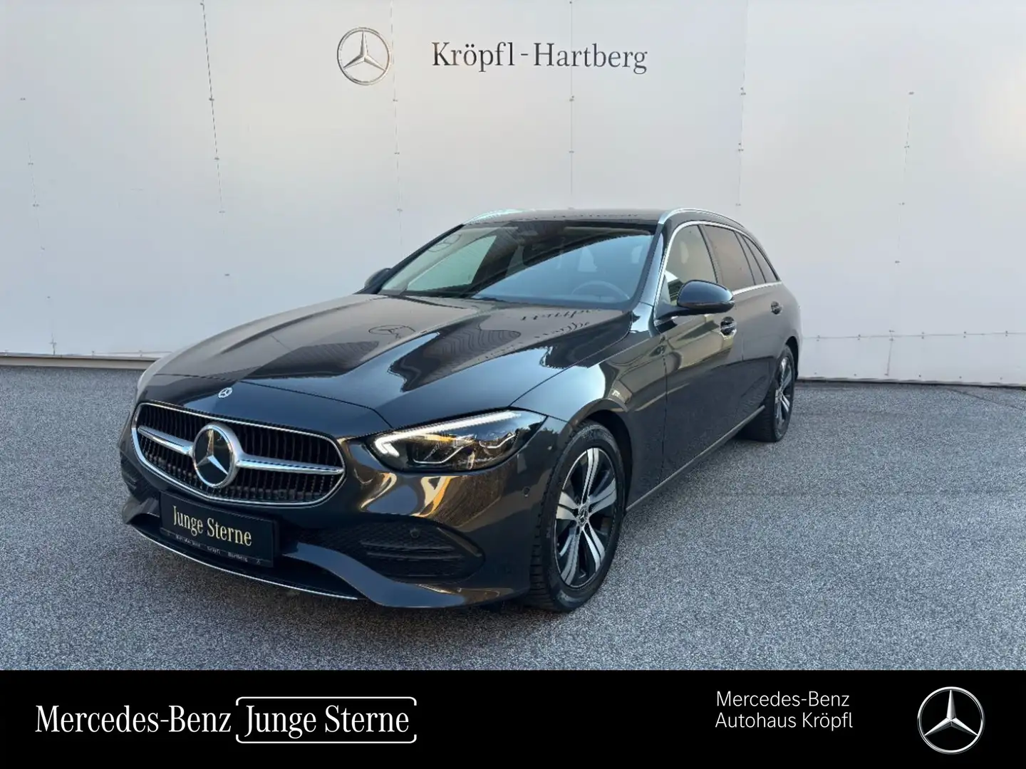 Mercedes-Benz C 220 d 4MATIC T-Modell PTS Shz LED eHeck Ambi Grau - 1