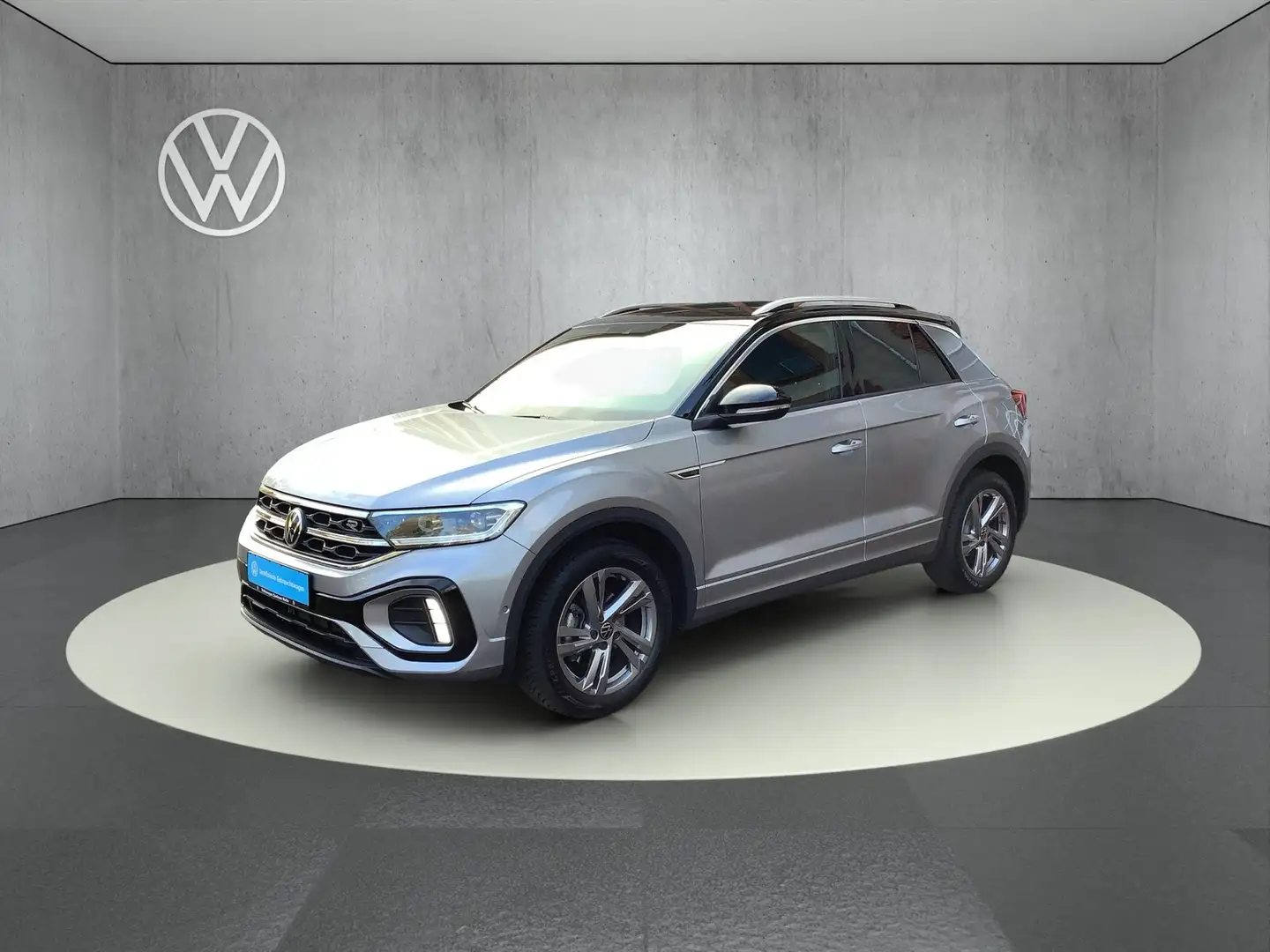 Volkswagen T-Roc 1.5 TSI R-Line DSG Silber - 2