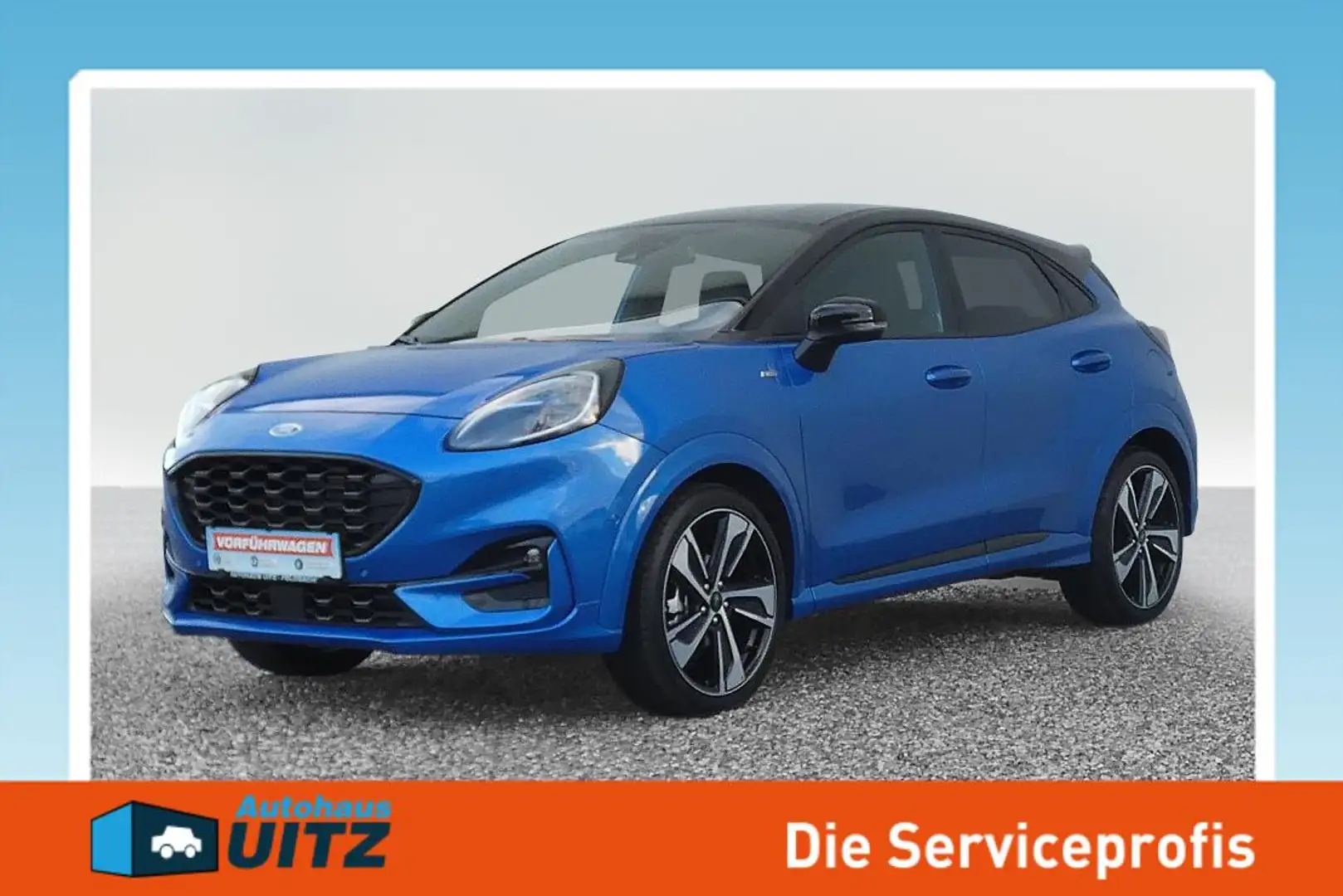 Ford Puma ST-Line X +Navi+Ambiente+RKam+Temp+Winter Bleu - 1