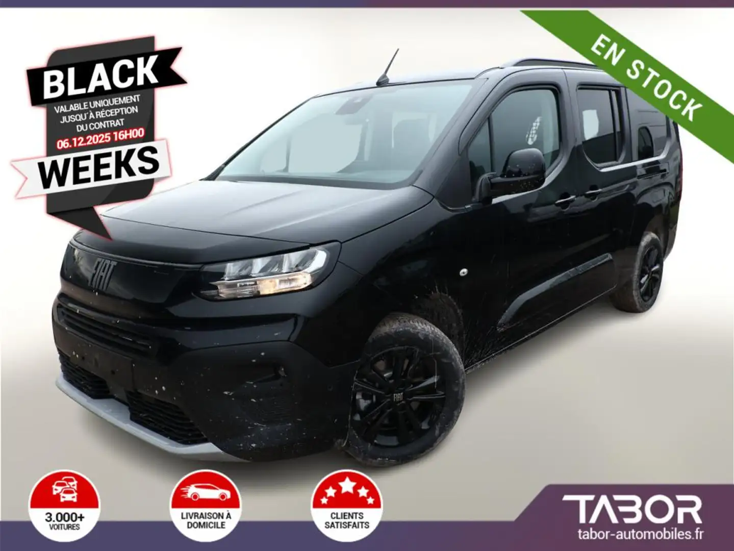 Fiat Doblo Kombi 1.5 Maxi BHDi 130 DCT Cam Keyl Noir - 1