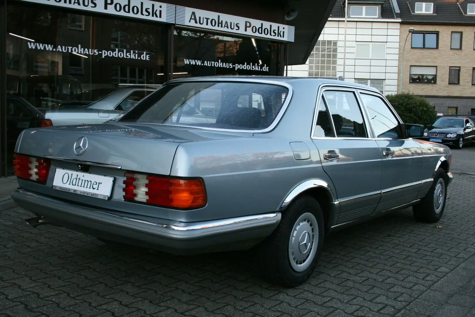 Mercedes-Benz 280 SE Autom|Deutsches Auto|H-Kenz|Classic Data Silber - 2