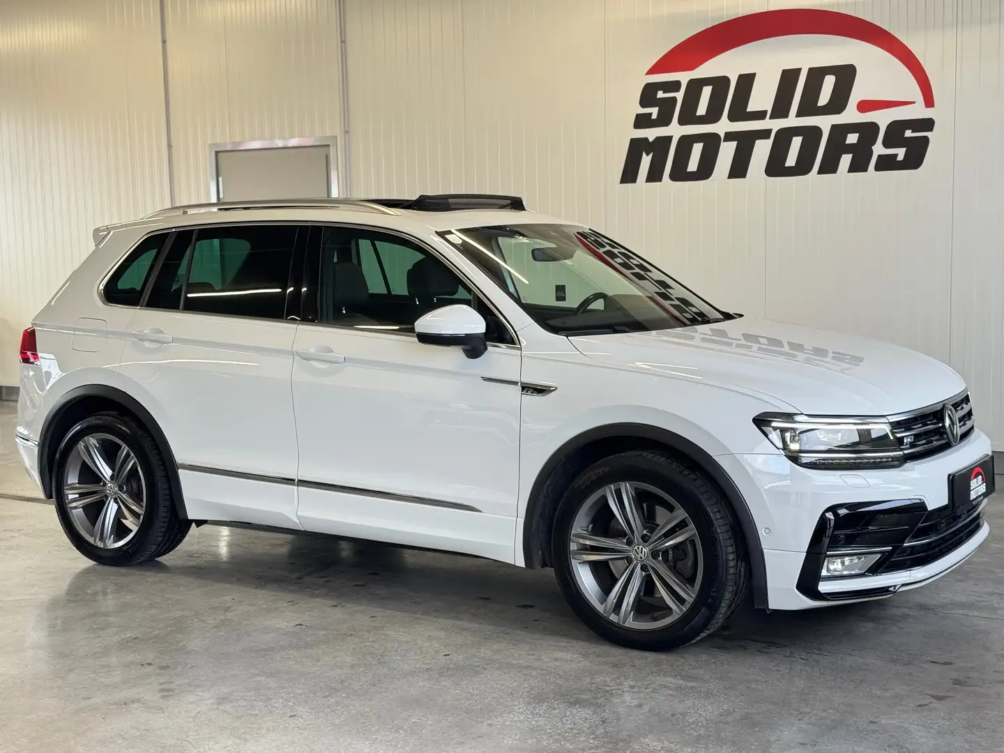 Volkswagen Tiguan 2,0 TDI 4Motion Highline DSG/3xRLine/Pano/360° Weiß - 2