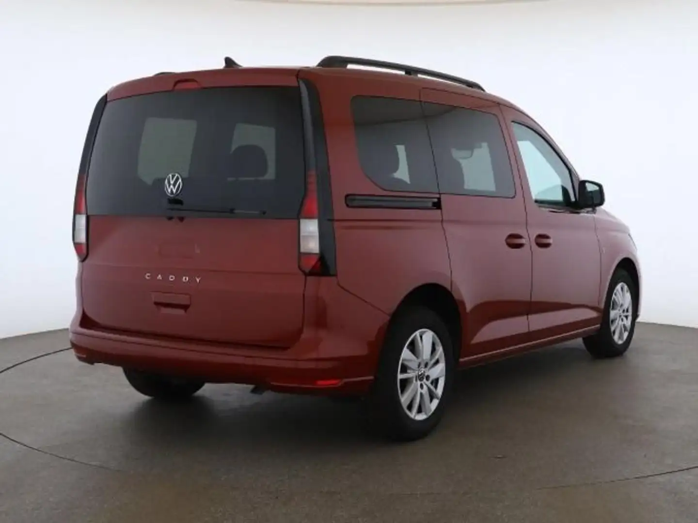 Volkswagen Caddy 1.5 TSI DSG LIFE 5JG+ACC+RFK+NAVI/AHK-VORB Rot - 2
