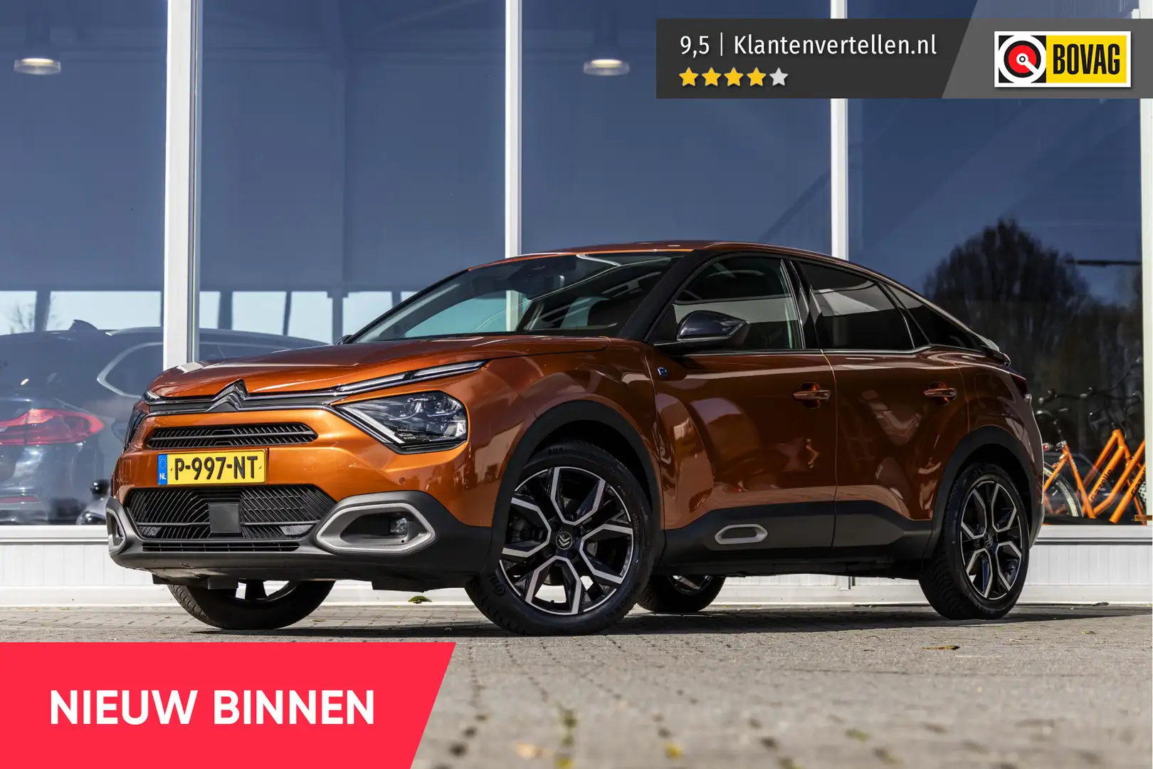 Citroen E-C4 Electric Shine 50 kWh | SOH 90% | Head-up | Leder Orange - 1