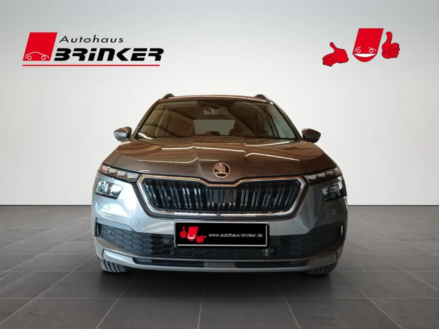 Skoda Kamiq Clever 1.5 TSI EU6d AHK-klappbar LED Kurvenlicht S Grau - 2