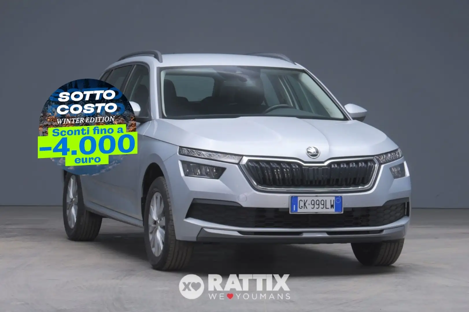 Skoda Kamiq 1.0 TSI 95CV Ambition Zwart - 1
