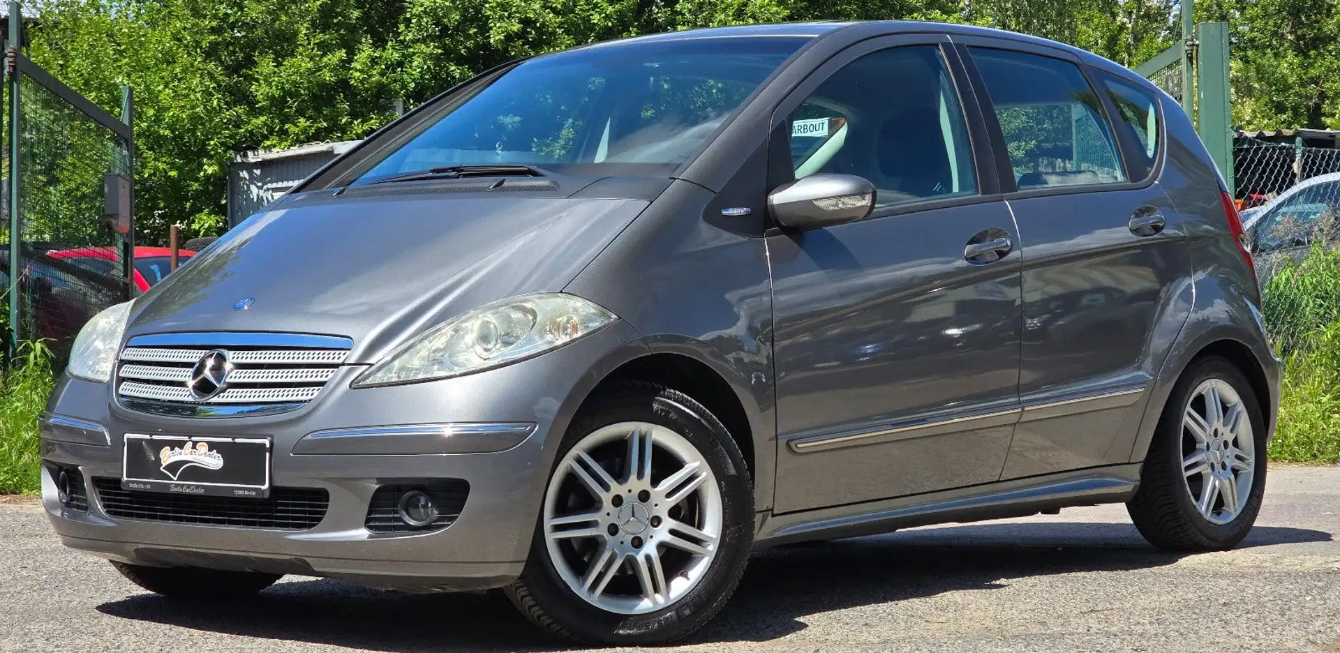 Mercedes-Benz A 150 *1.HAND*TÜV NEU*AUTO*KLIMA*LEDER*TOP* Grau - 2