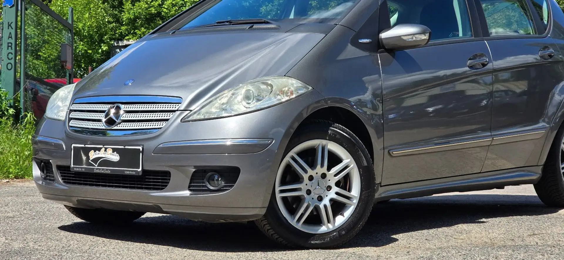 Mercedes-Benz A 150 *1.HAND*TÜV NEU*AUTO*KLIMA*LEDER*TOP* Grau - 1