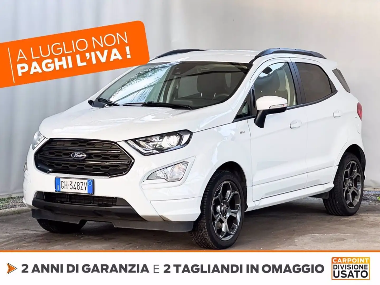 Ford EcoSport 1.0 ecoboost st-line s&s 125cv my20.25 Bianco - 1