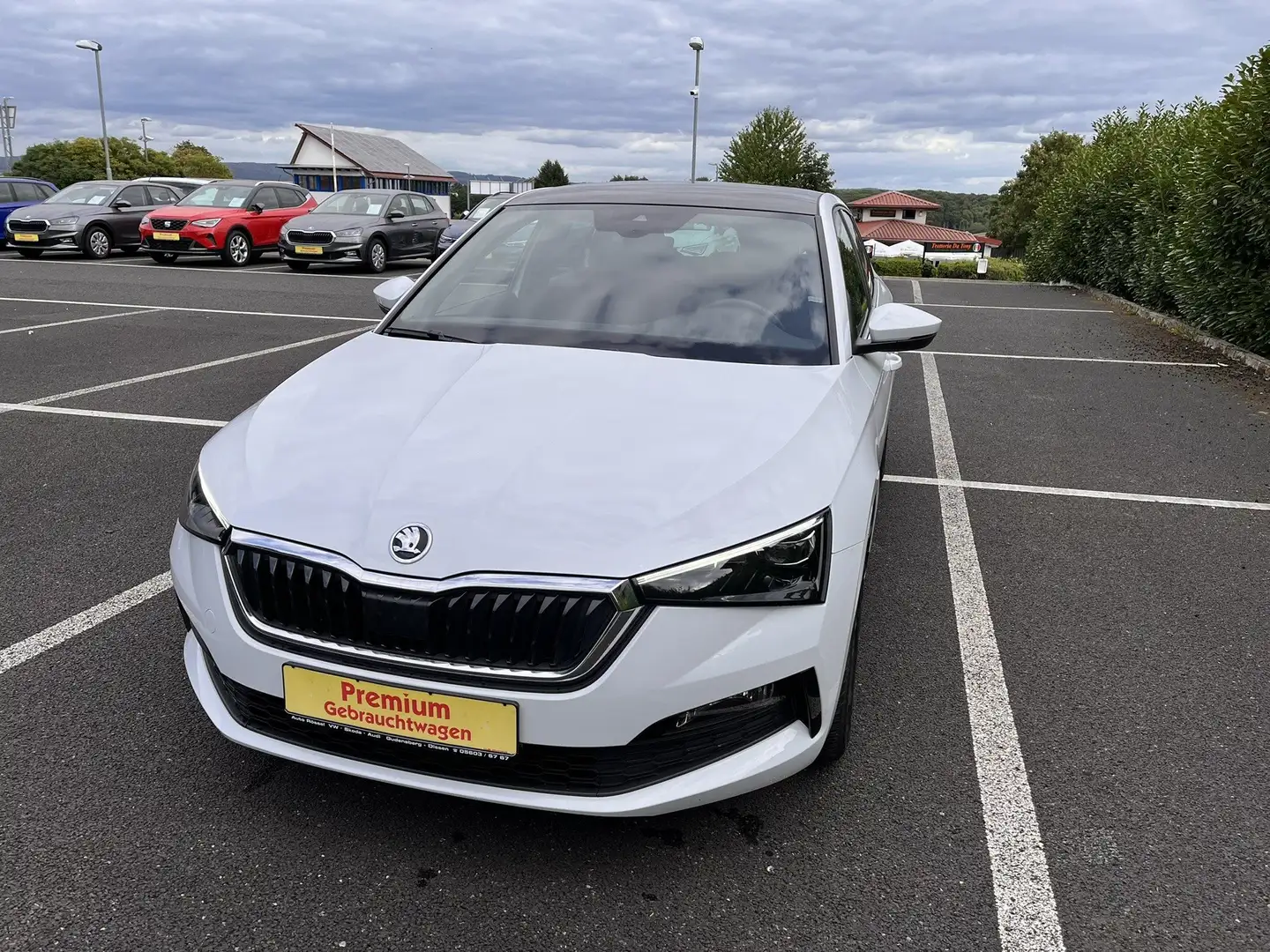 Skoda Scala 1,5 TSI DSG Style 16" Alu LED Kessy Weiß - 1
