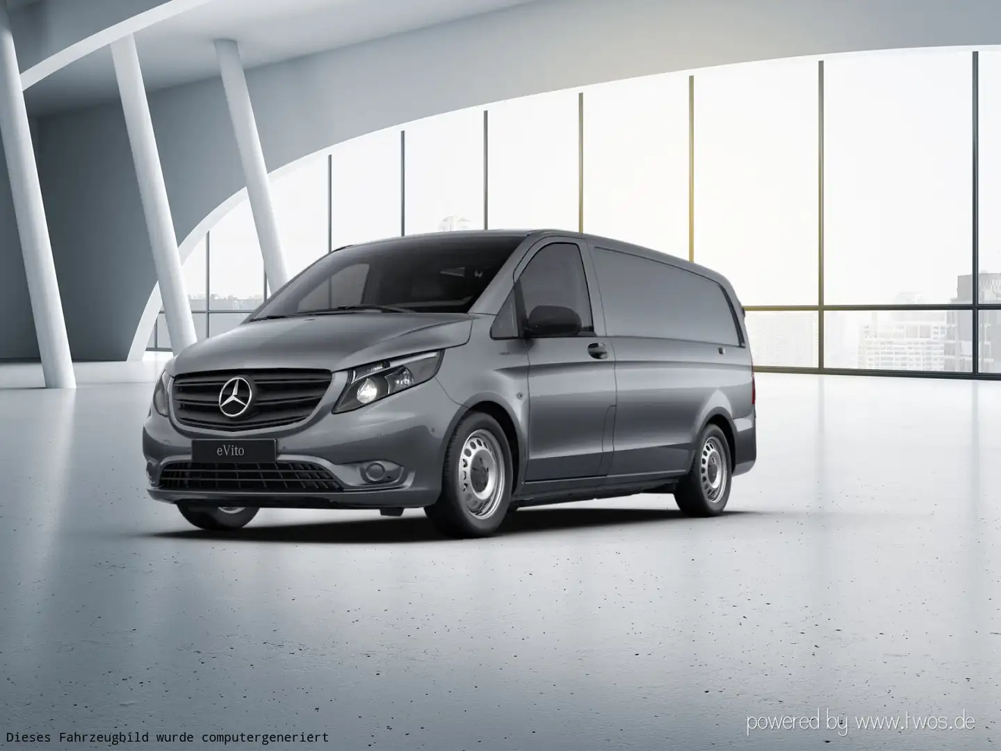 Mercedes-Benz Vito eVito 111 Kasten Lang Grau - 2