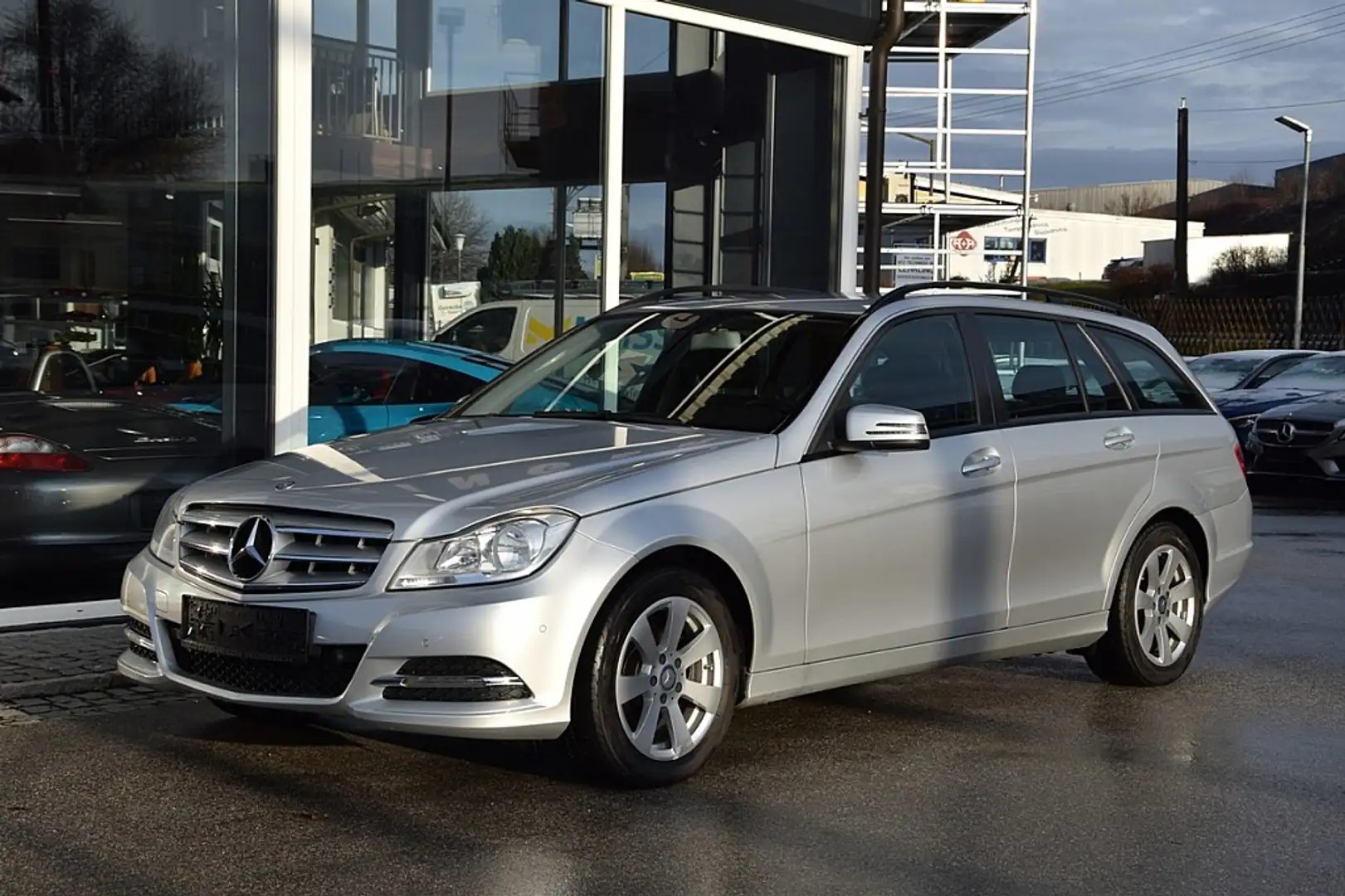 Mercedes-Benz C 180 T CDI A-Edition BlueEfficiency*AHK* Silber - 2
