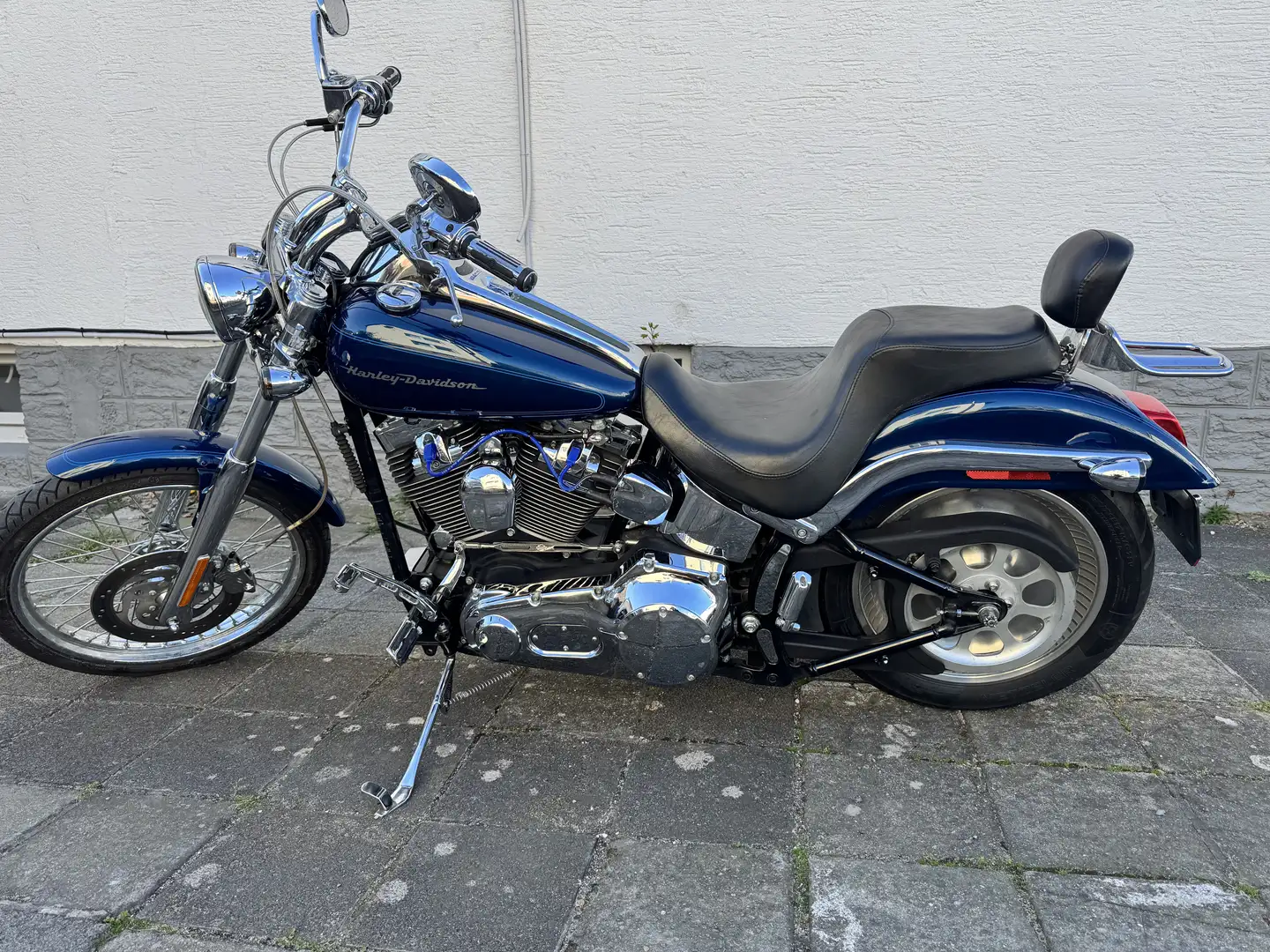 Harley-Davidson Softail deuce Modrá - 2