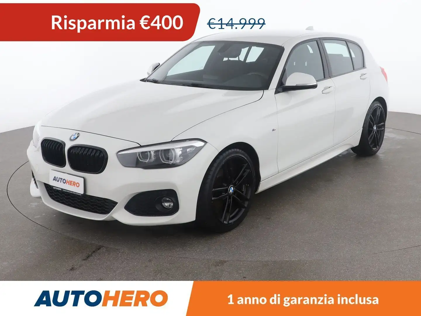 BMW 118 118i Msport White - 1