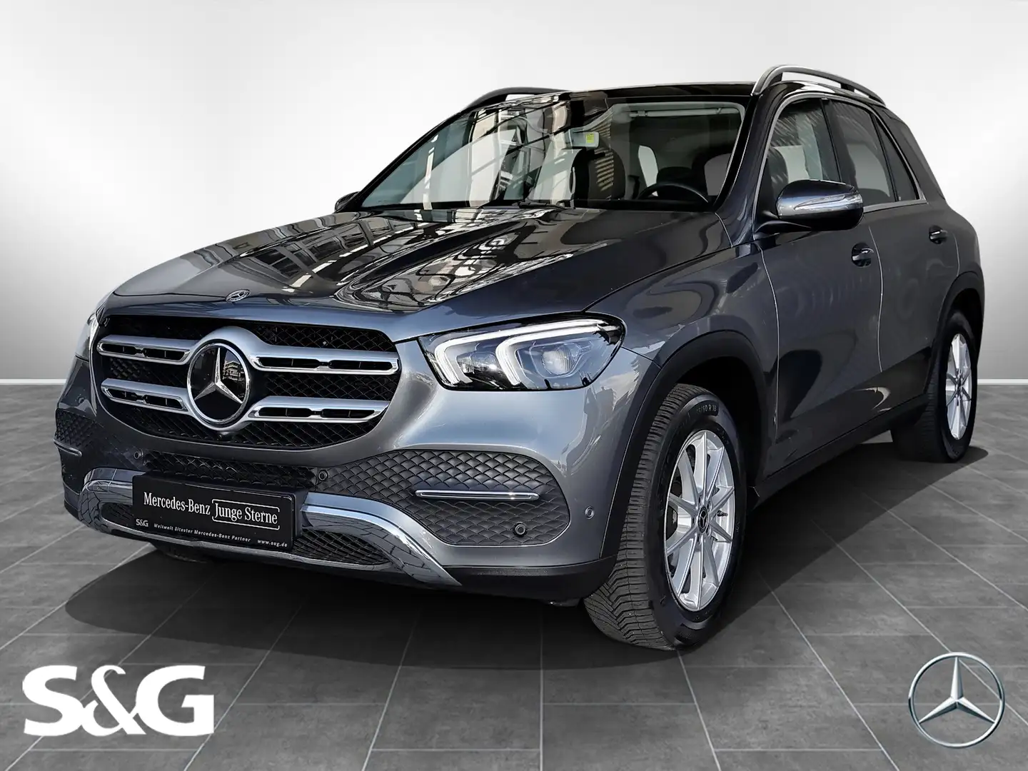 Mercedes-Benz GLE 300 d 4M 360°+PANORAMA+DISTRONIC+LED+MBUX+18 Gris - 1