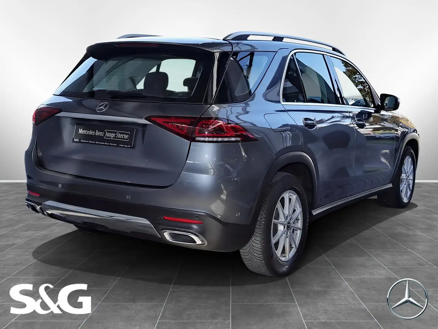 Mercedes-Benz GLE 300 d 4M 360°+PANORAMA+DISTRONIC+LED+MBUX+18 Gris - 2