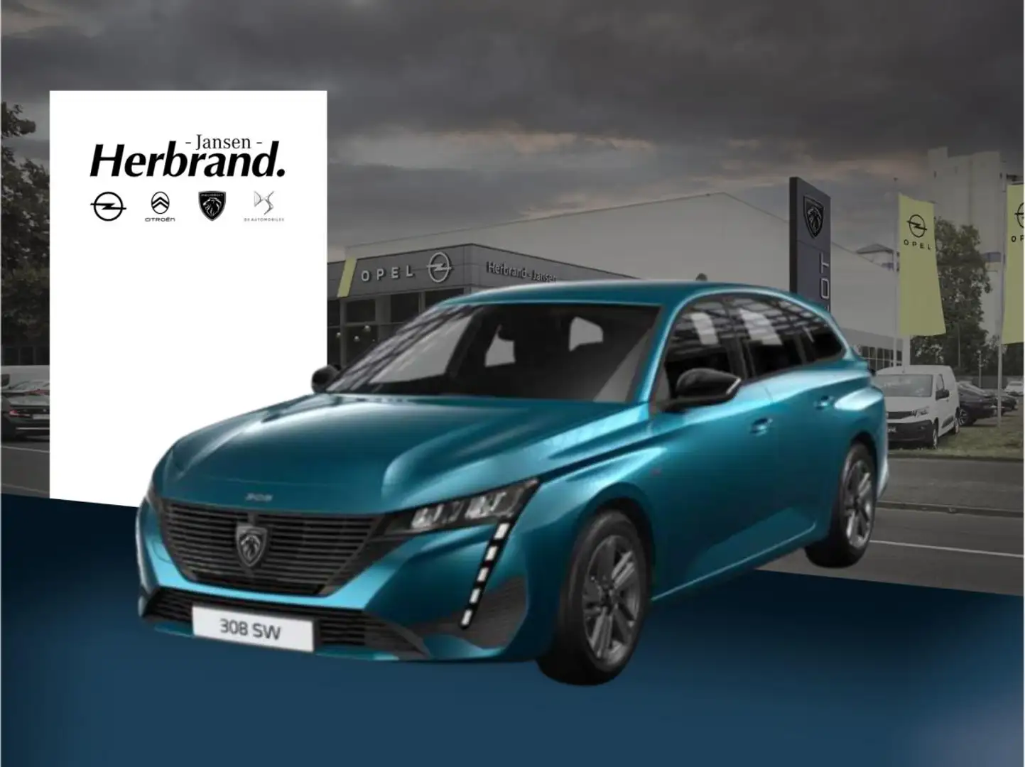 Peugeot 308 SW 1.5 BlueHDi 130 "Style" Automatik *Bestellfahrz Blau - 1