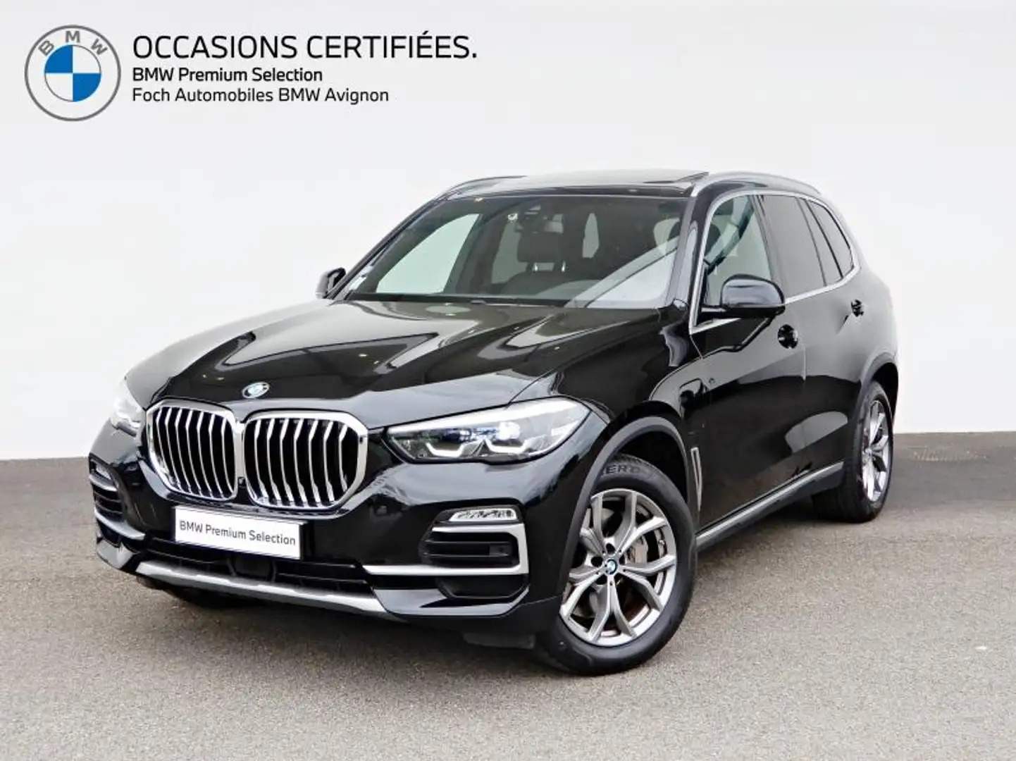 BMW X5 xDrive45e 394ch xLine 17cv Noir - 1