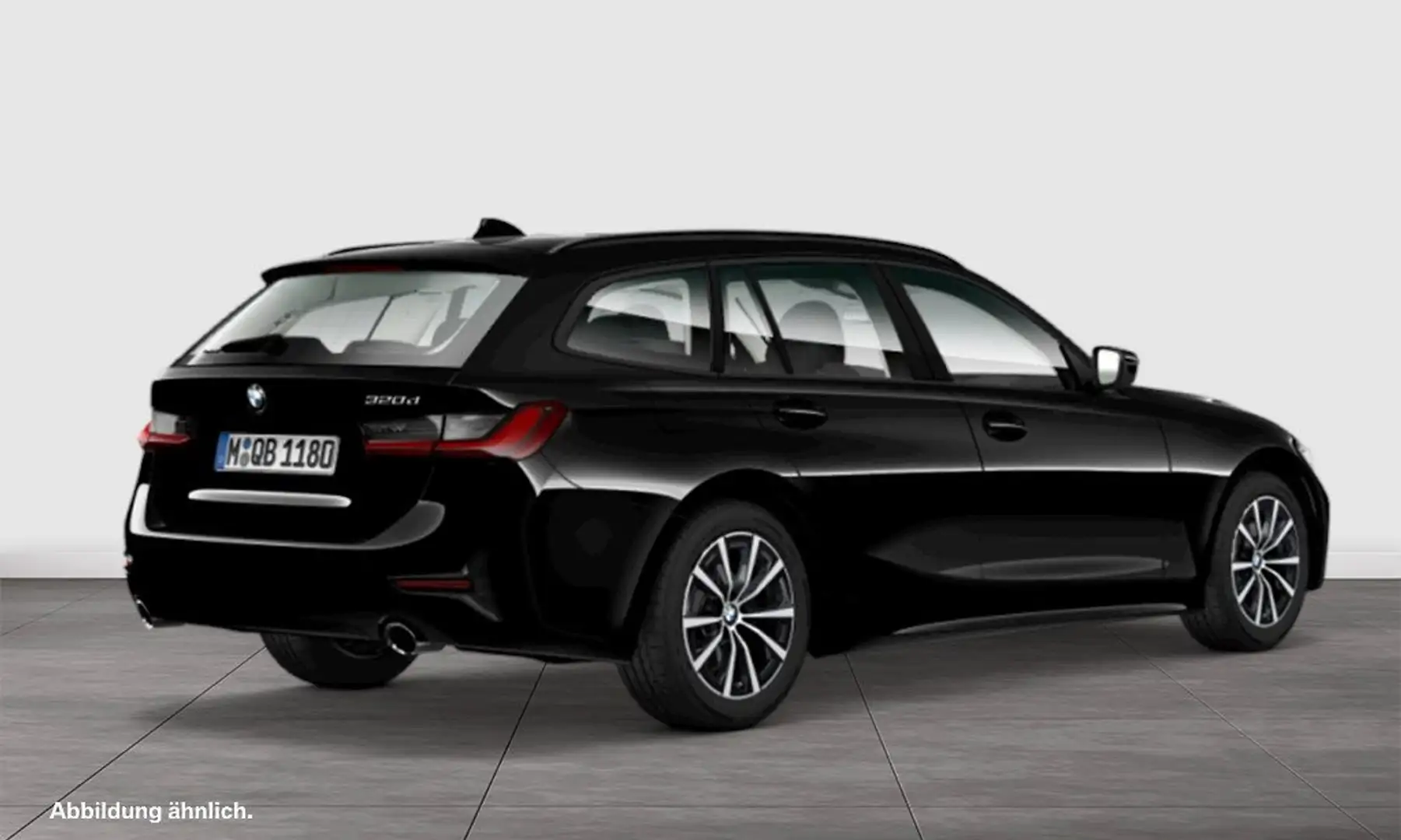 BMW 320 d DA+LIVECOCKPIT+HIFI+LENKRADHEIZ Schwarz - 2