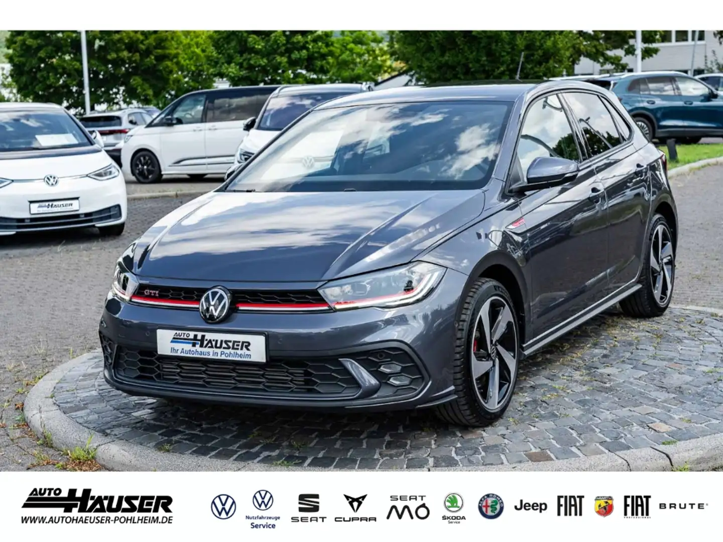 Volkswagen Polo GTI 2.0 TSI DSG MATRIX-LED IQ-DRIVE Grijs - 1