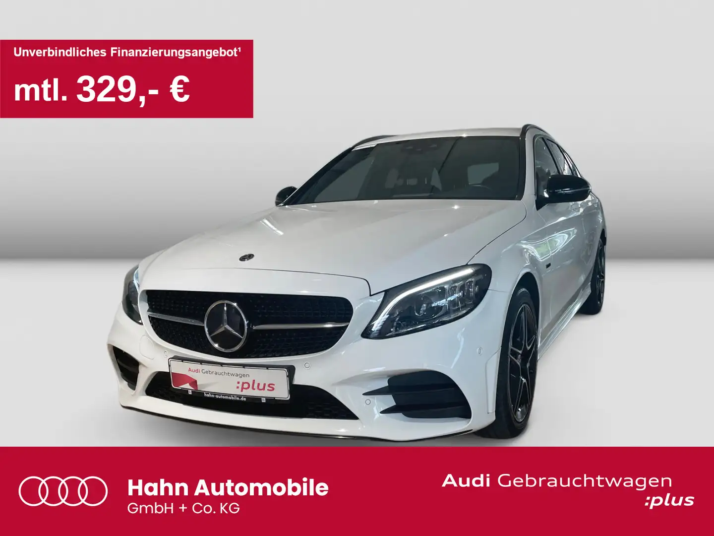 Mercedes-Benz C 300 de T Edition AMG Line AHK Cam LED Weiß - 1
