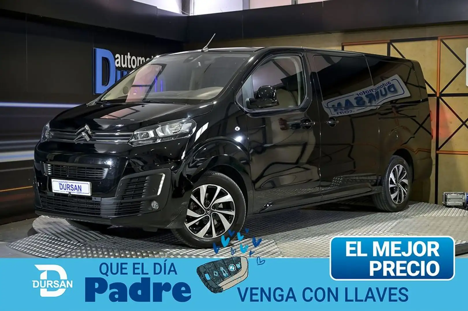 Citroen Spacetourer Talla XL BlueHDi 110KW 150cv SS Feel Negro - 1