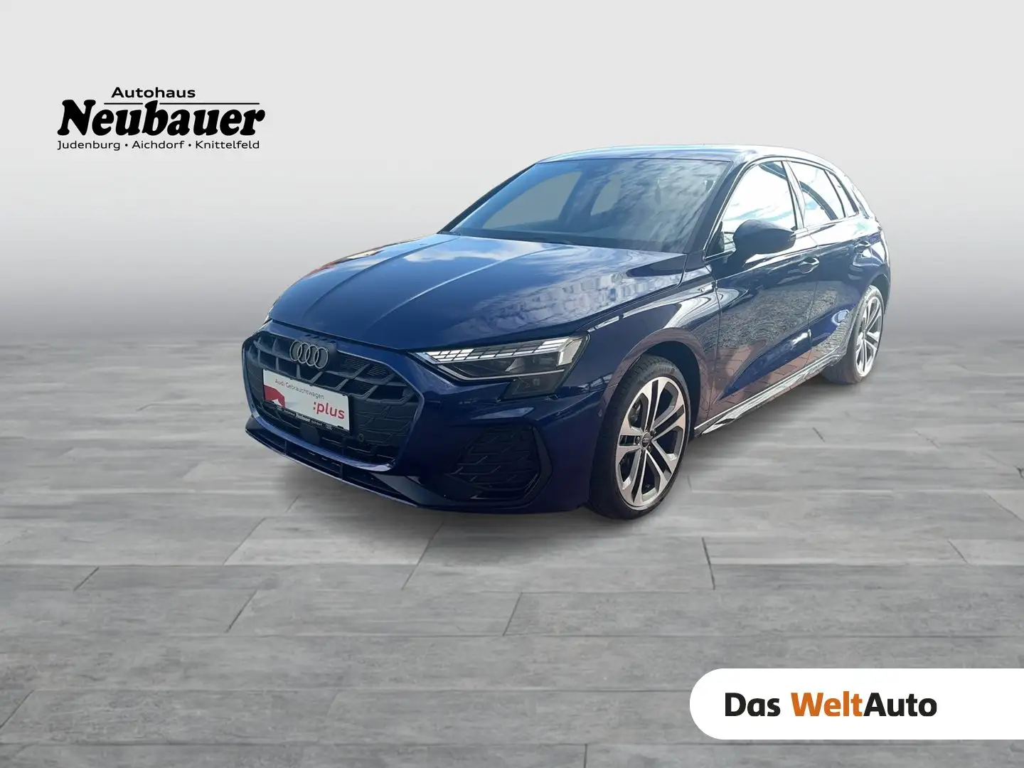 Audi A3 30 TDI S line Blau - 1