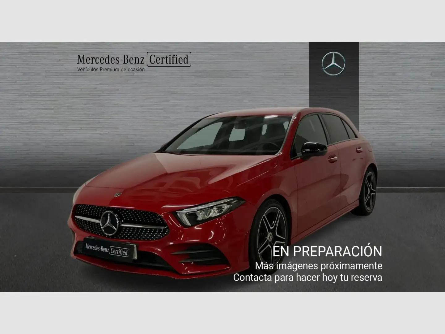 Mercedes-Benz A 200 d AMG Line (EURO 6d) Rojo - 1