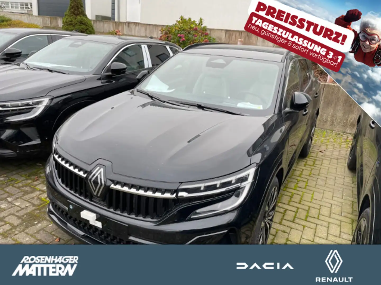 Renault Espace Iconic Full-Hybrid 200 Schwarz - 1